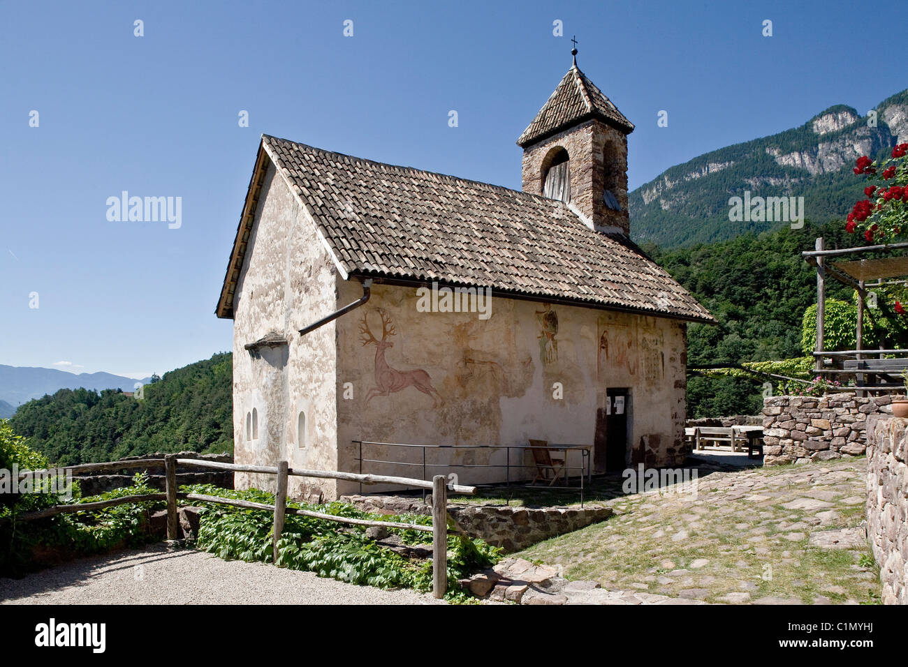 Südtirol, Missian, Burg Hocheppan Stockfoto