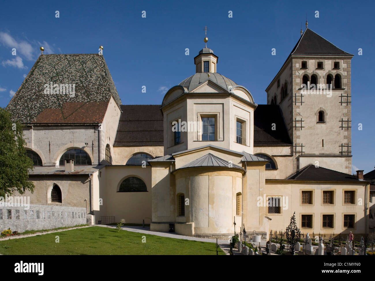 Südtirol, Kloster Neustift Stockfoto