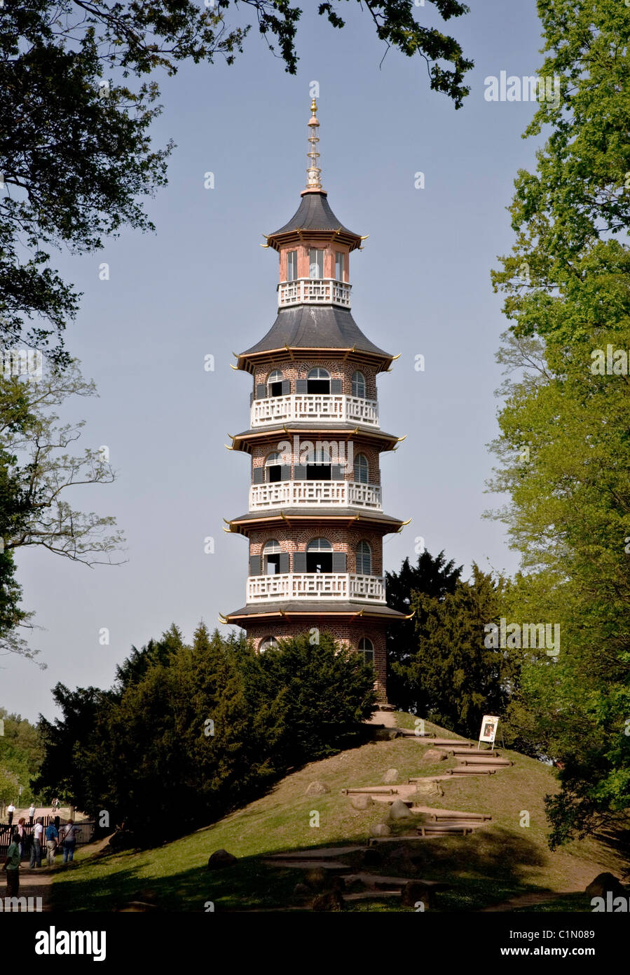 Oranienbaum, Sogenannte Pagode Stockfotografie Alamy