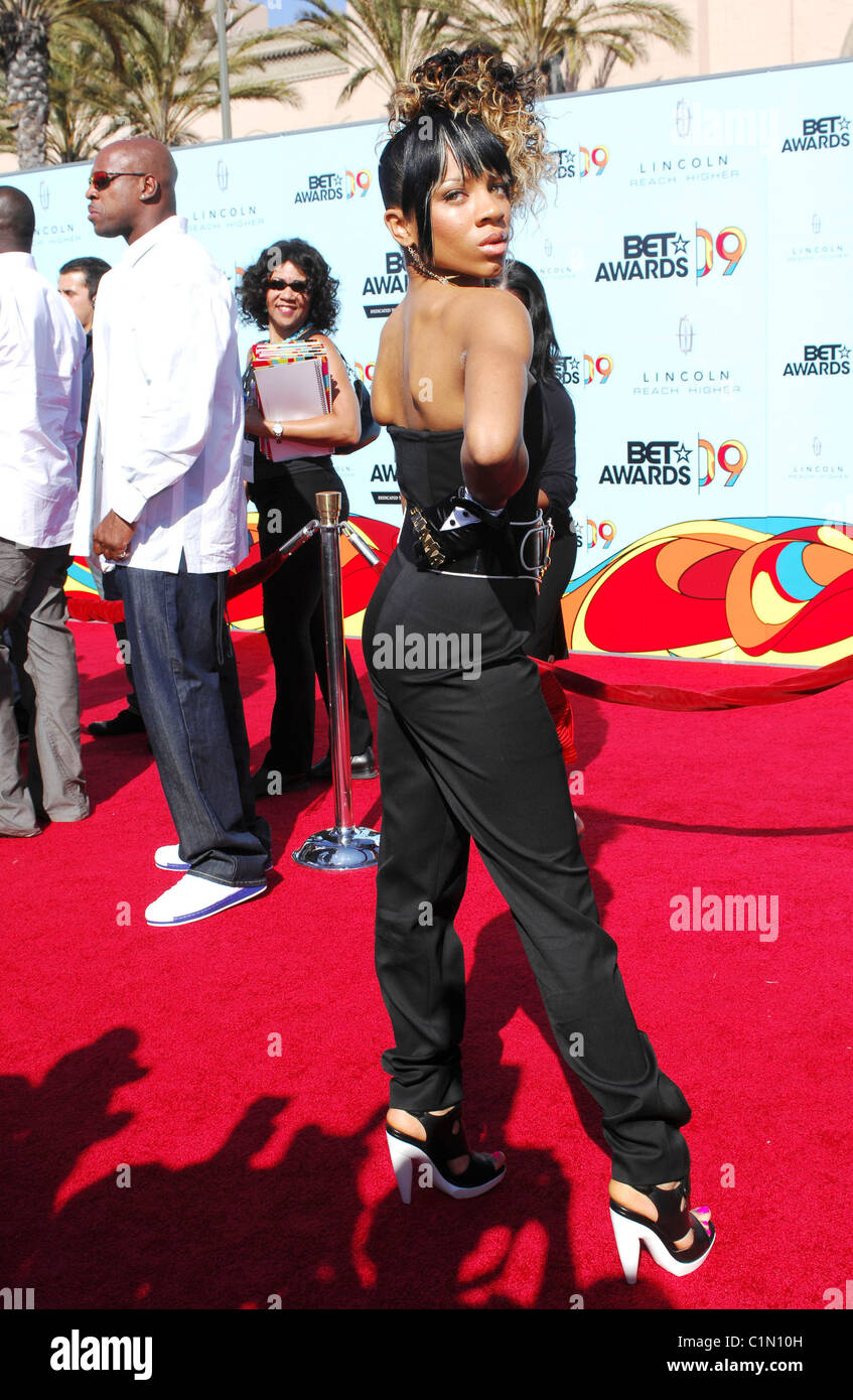 Lil Mama 2009 BET Awards statt im Shrine Auditorium - Ankünfte Los Angeles, Kalifornien - 28.06.09: .com Stockfoto