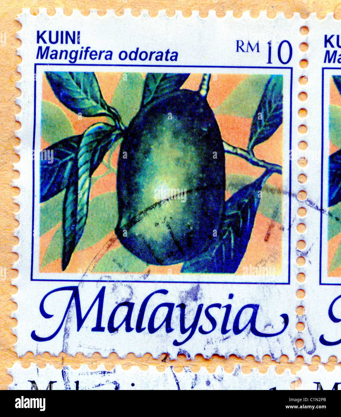 Malaysia stamp stamp collection -Fotos und -Bildmaterial in hoher