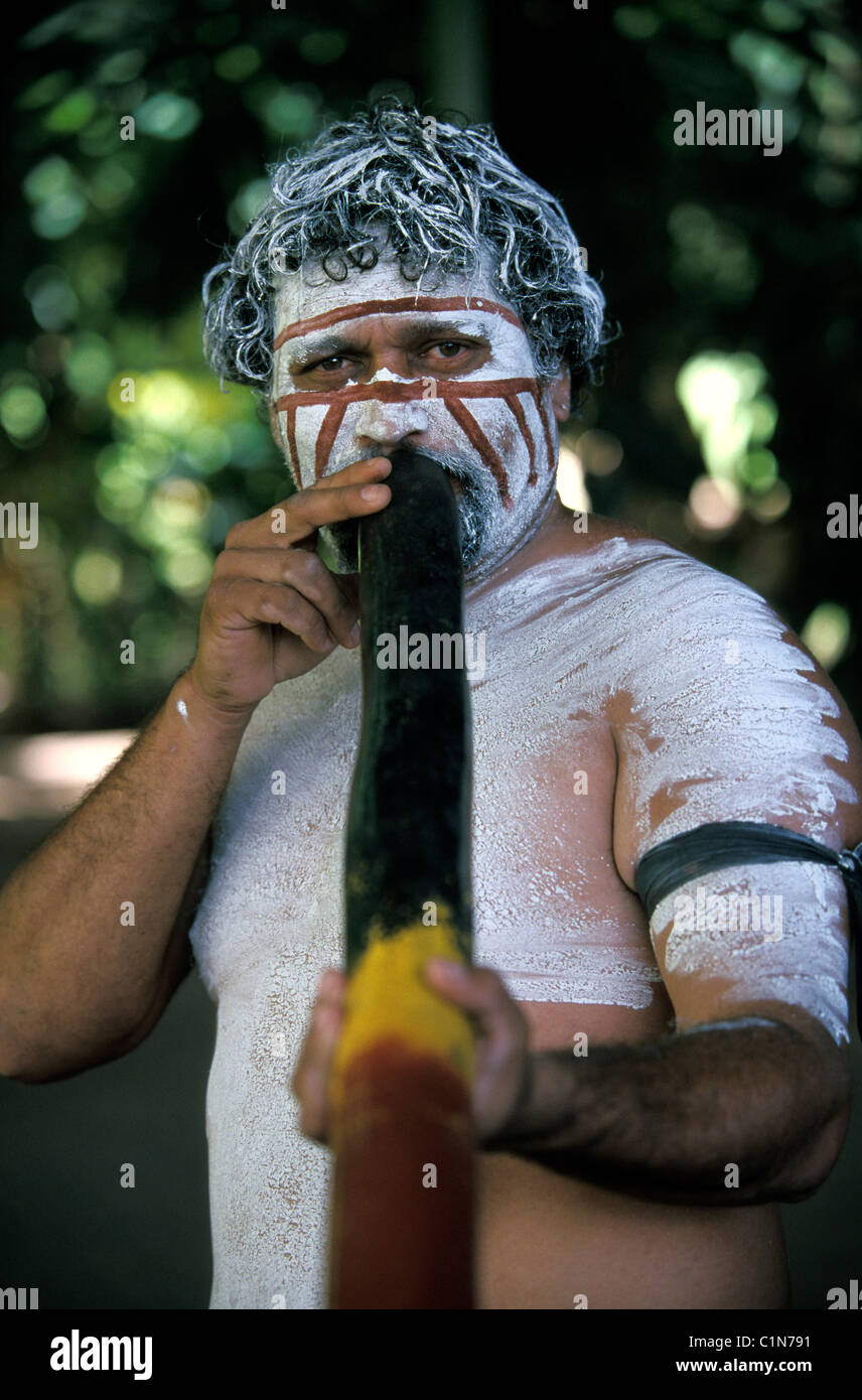 Australien, Queensland, Cairns, Aborigines Stockfoto