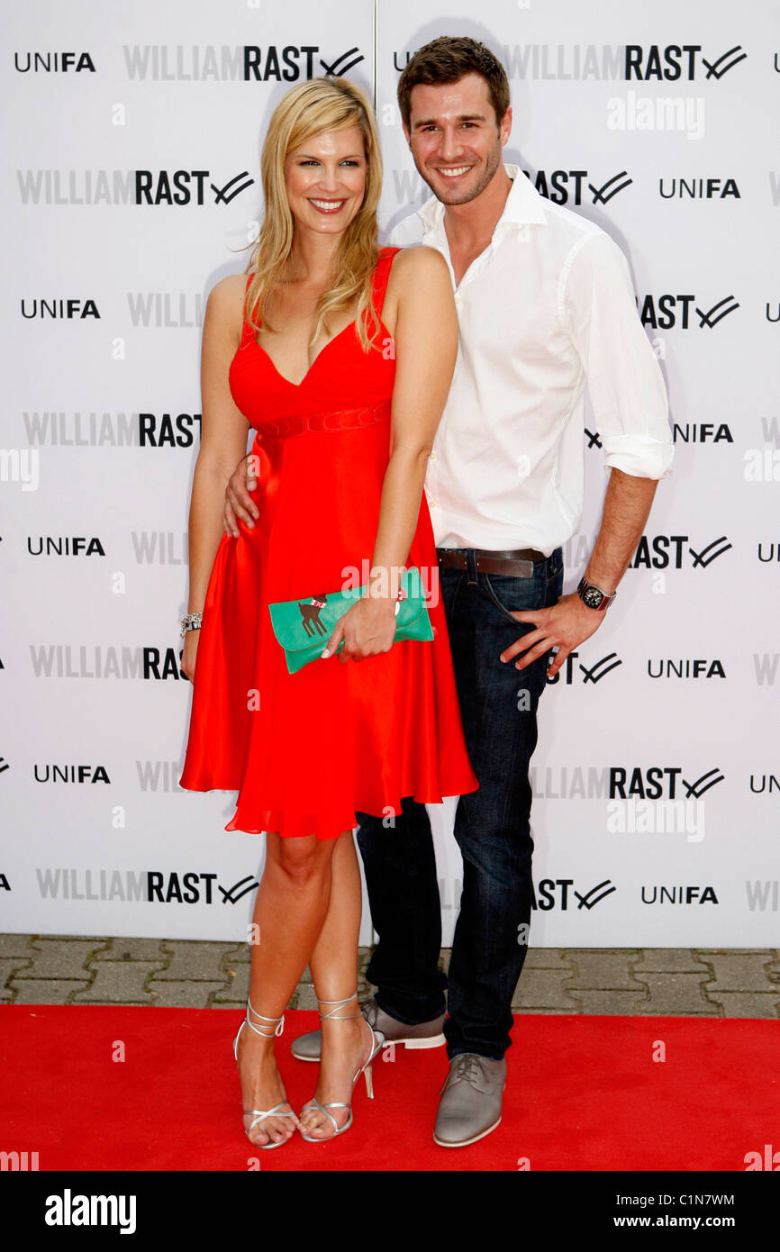 Verena Wriedt Jochen Schropp William Rast Show Im Silverwings Club Brot Butter Modemesse Am Flughafen Tempelhof Stockfotografie Alamy