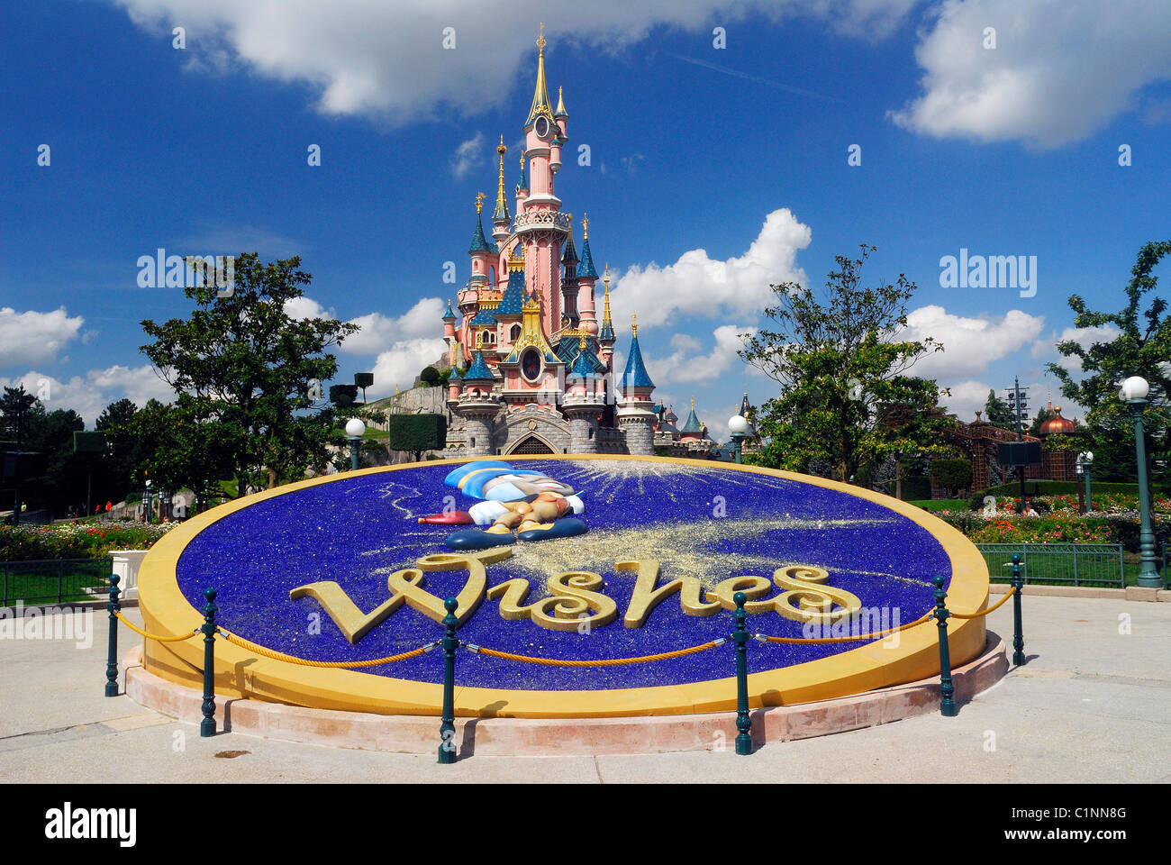 Frankreich, Seine et Marne, Marne la Vallée, Vergnügungspark Disneyland Stockfoto