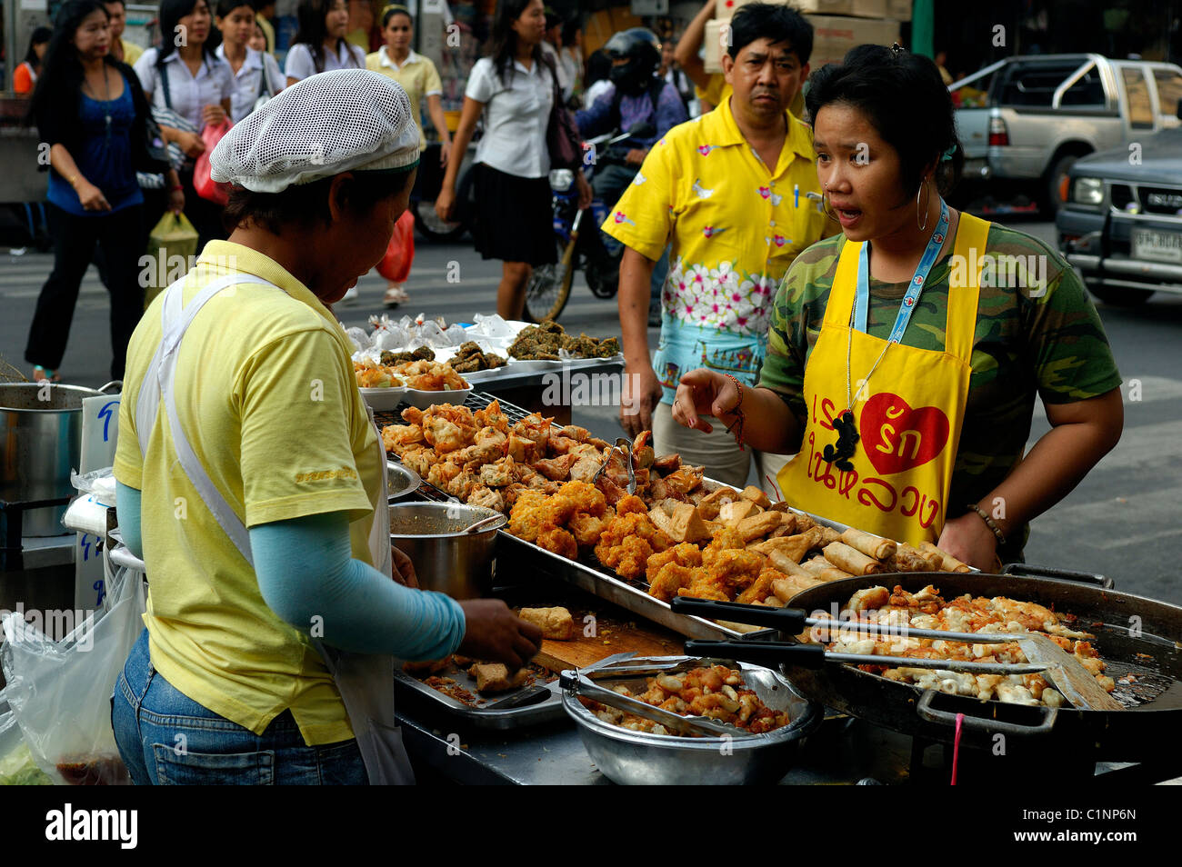 Thailand, Bangkok, Chinatown Bezirk Stockfoto