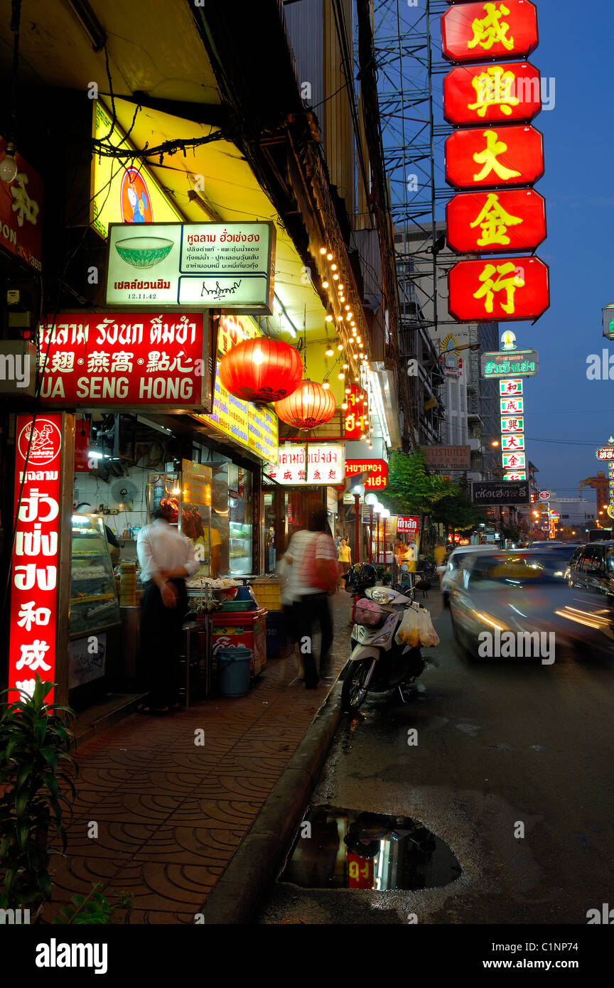 Thailand, Bangkok, Chinatown Bezirk Stockfoto