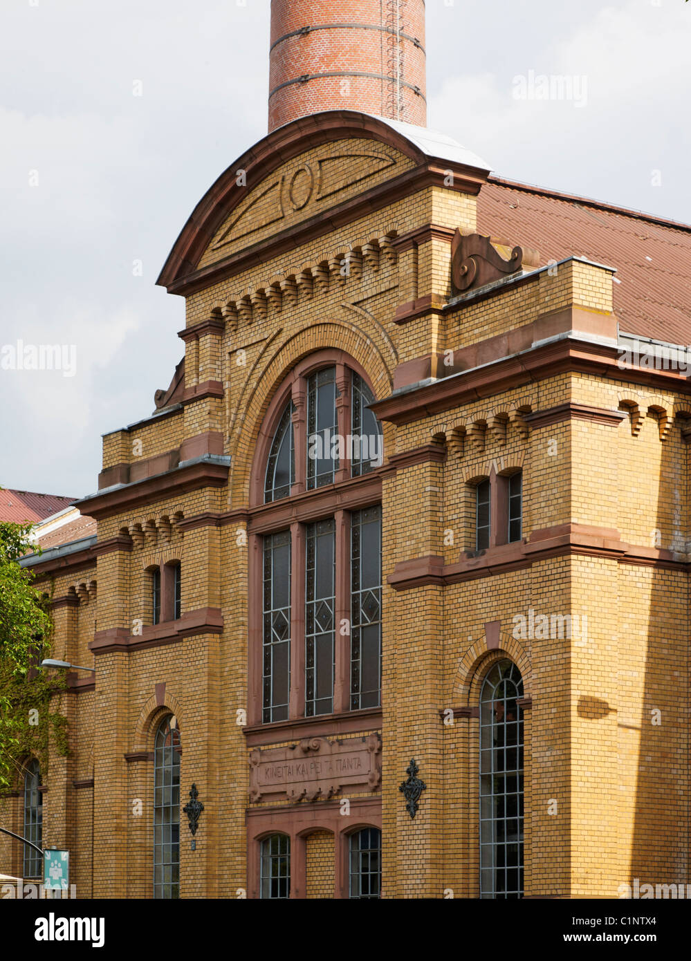 Köln, Wasser-Und Electricitätswerk am Zugweg Stockfoto