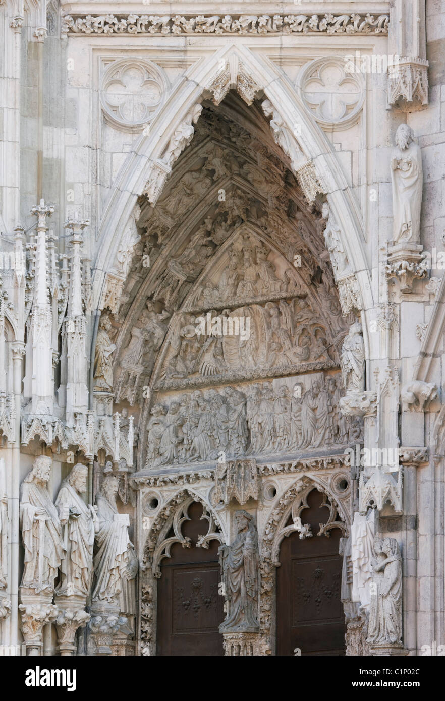 Regensburg, Dom St. Peter Stockfoto