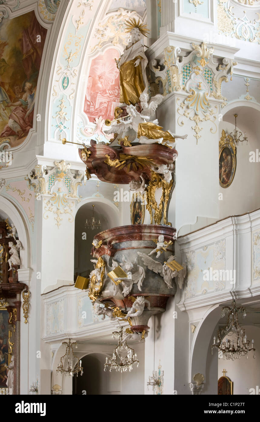 Wolfegg, Abendkonzerte, Dependance Kollegiat-Stiftskirche Stockfoto