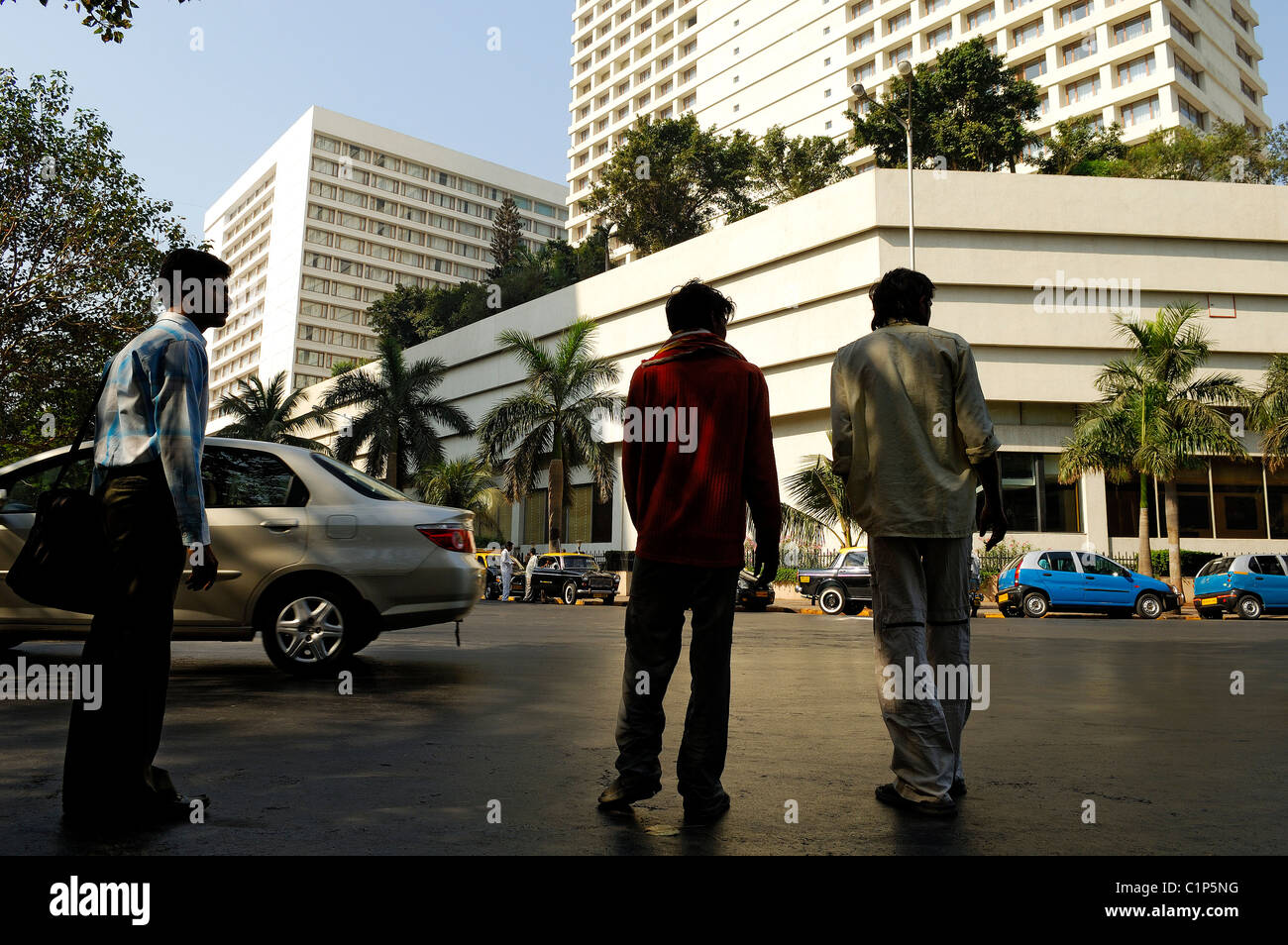 Indien, Bundesstaat Maharashtra, Mumbai (Bombay), Hilton Towers im Stadtteil Nariman Point Stockfoto