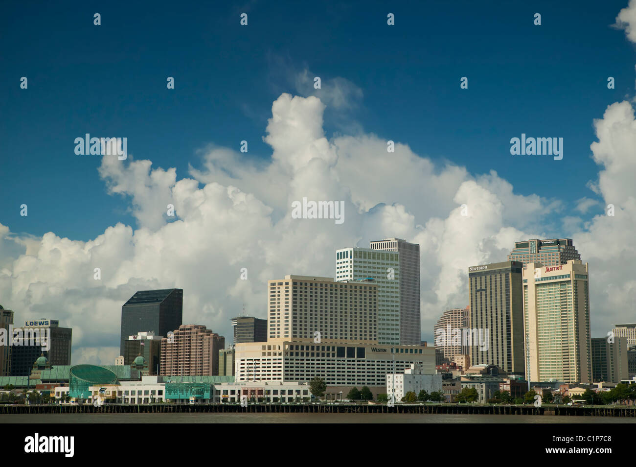 Geschäftsviertel, New Orleans Stockfoto