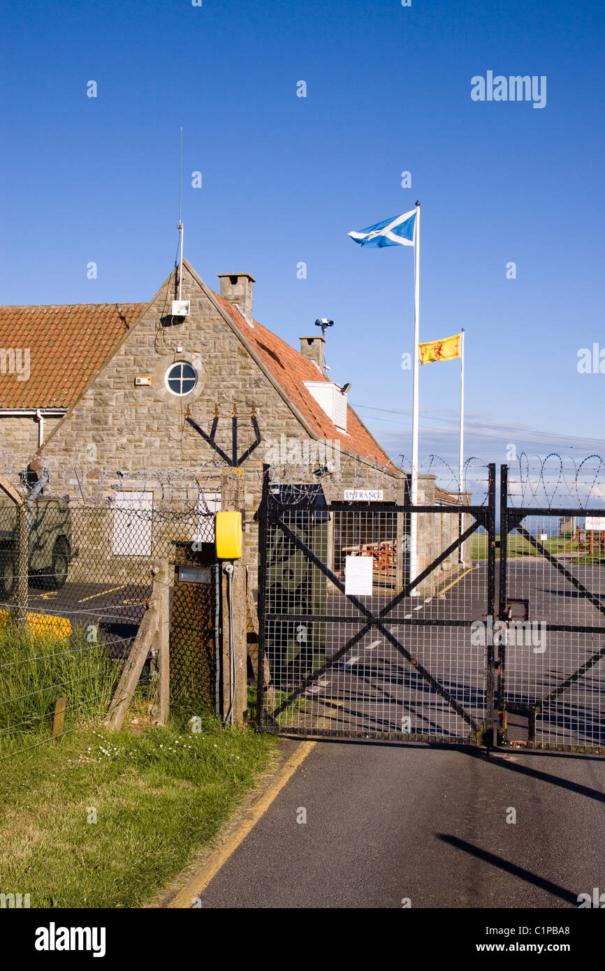 Schottland, Fife, Anstruther, über Schottlands geheimen Bunker bauen Stockfoto