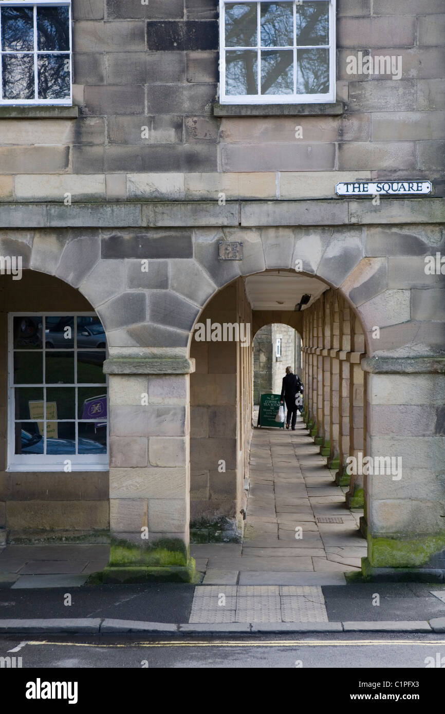 London, Derbyshire, Buxton, der Platz Stockfoto