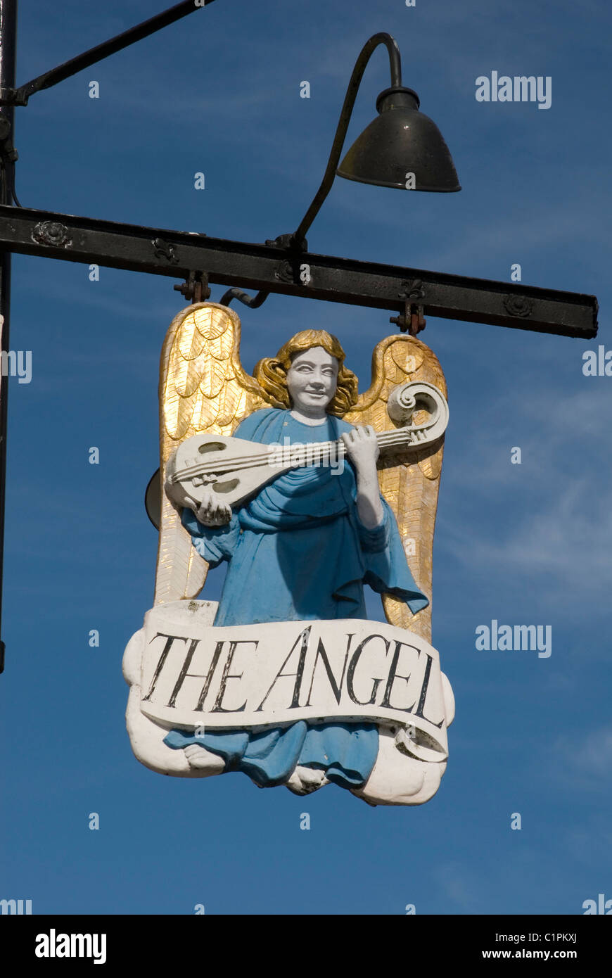 Lavenham, Zeichen der Engel, Long Melford, Suffolk, England Stockfoto