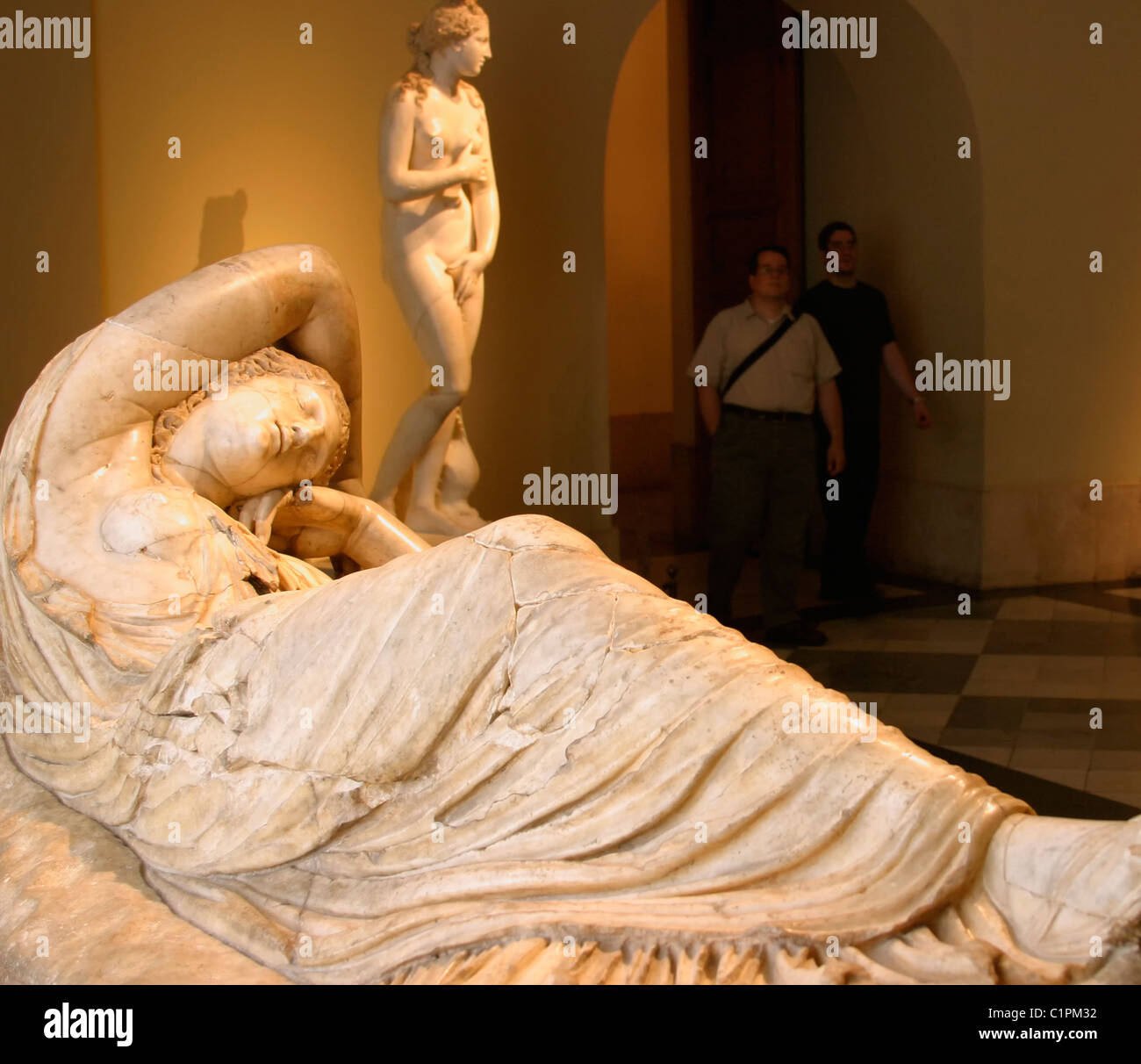 Madrid, Spanien. El Museo del Prado. Ariadna. Römische Kopie eines griechischen original ca. 150-175 n. Chr.. Stockfoto