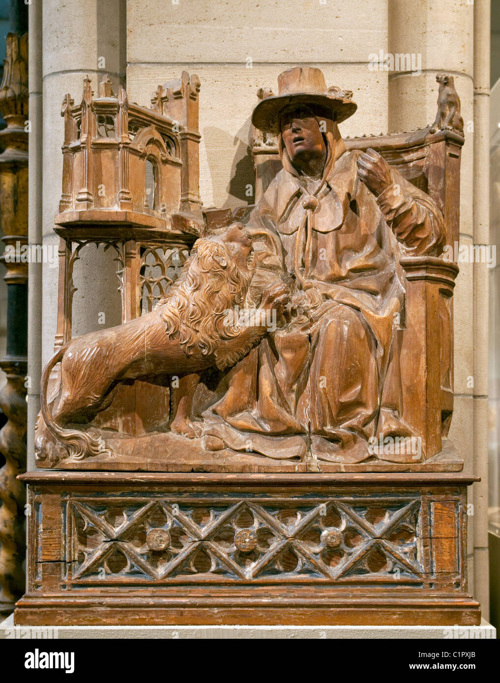 Der Heilige Hieronymus In Seinem Arbeitszimmer Ca 1500 Norden Spanisch Made In Palencia Tamara Spanien Stockfotografie Alamy