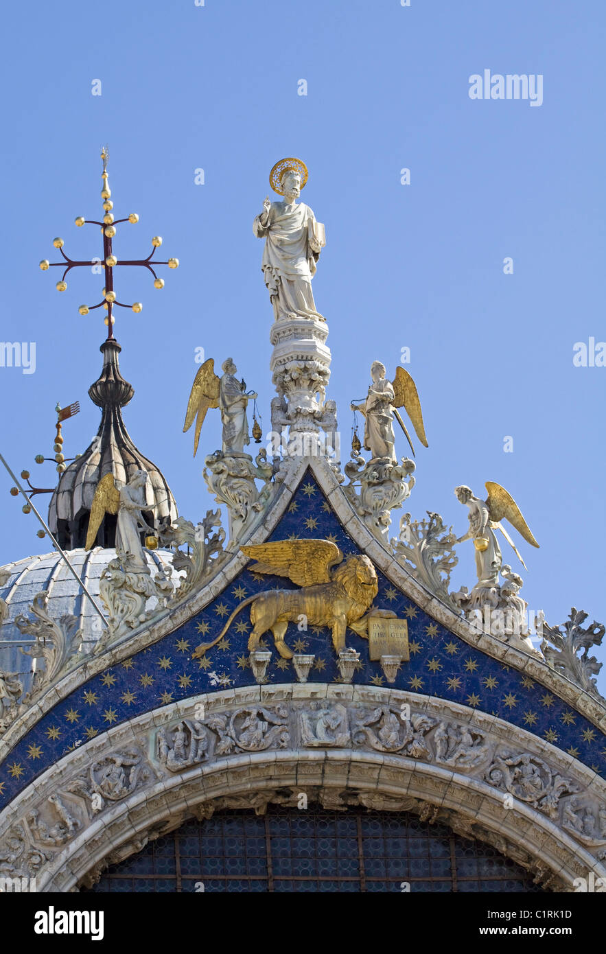 St.-Markus-Kathedrale in Venedig, Italien Stockfoto