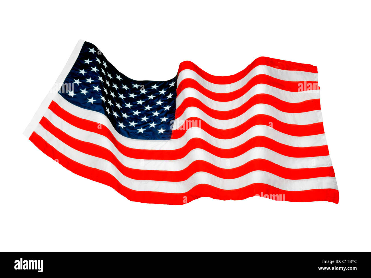AMERIKANISCHE FLAGGE Stockfoto
