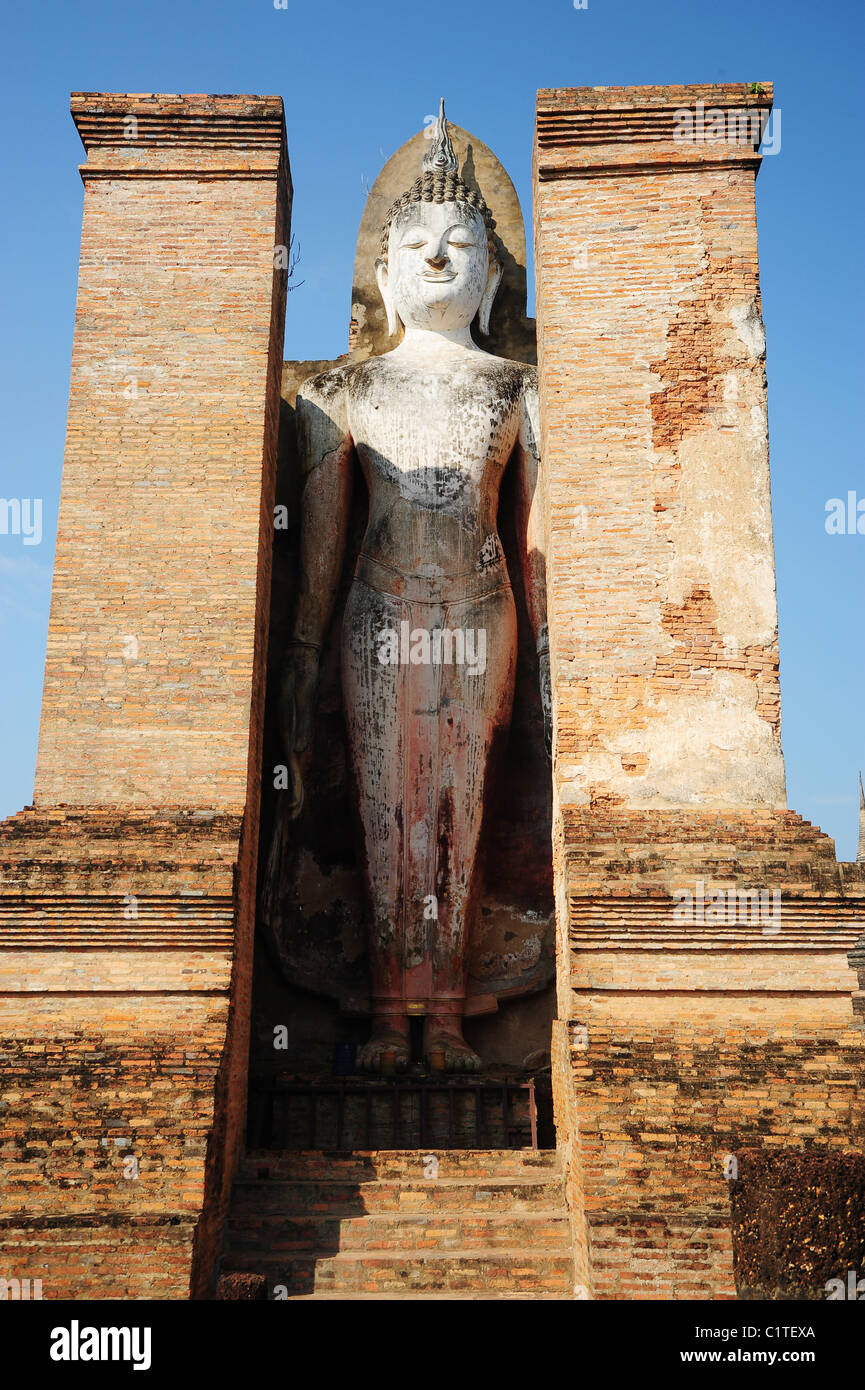 Wat Mahatat - Sukhothai Stockfoto