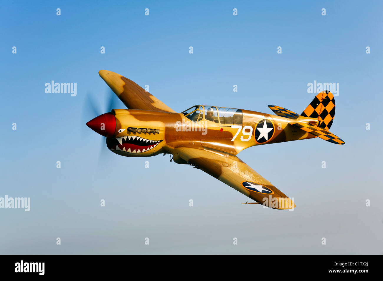 Uns Curtiss P 40 Kittyhawk Kampfflugzeuge Stockfotos und -bilder Kaufen ...