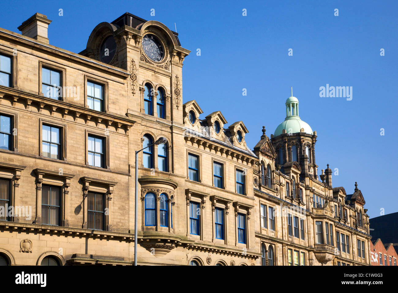 Eastbrook Hall auf Straße Leeds Bradford West Yorkshire England Stockfoto