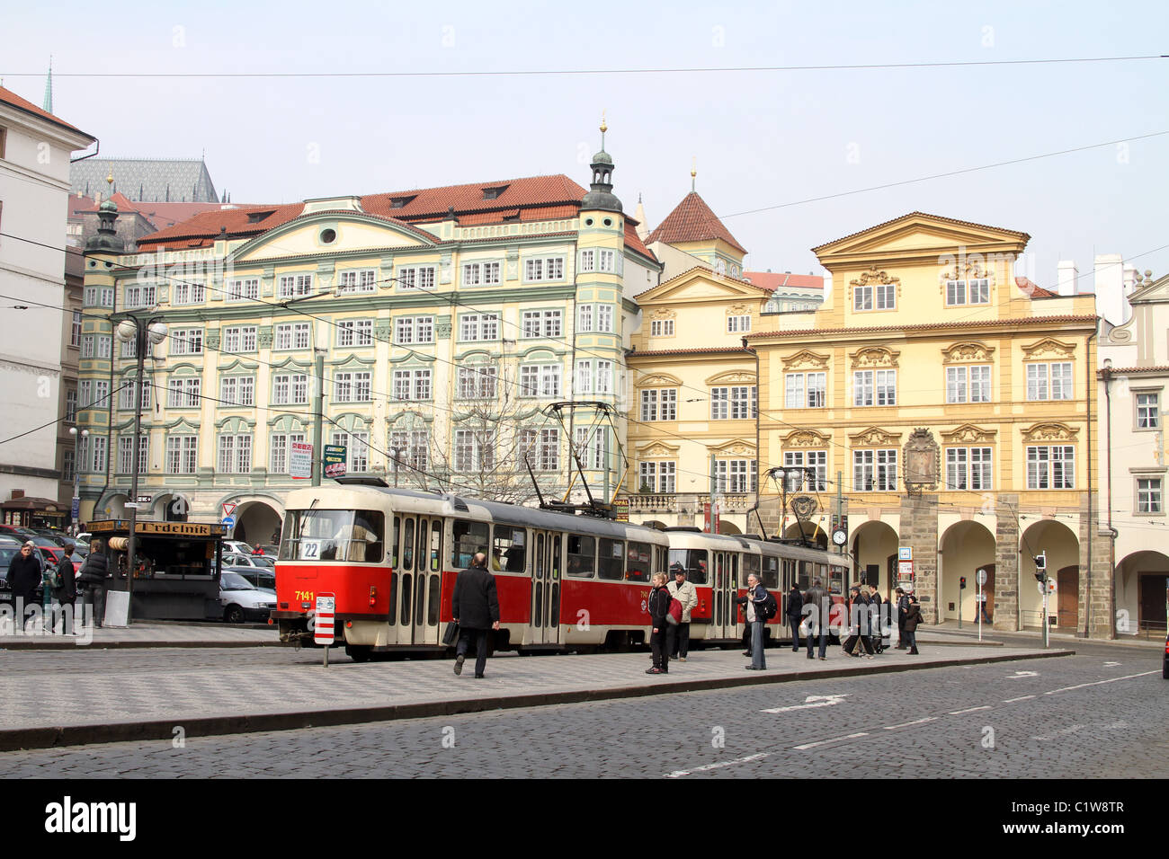 Mala Strana, Prag, Tschechische Republik Stockfoto