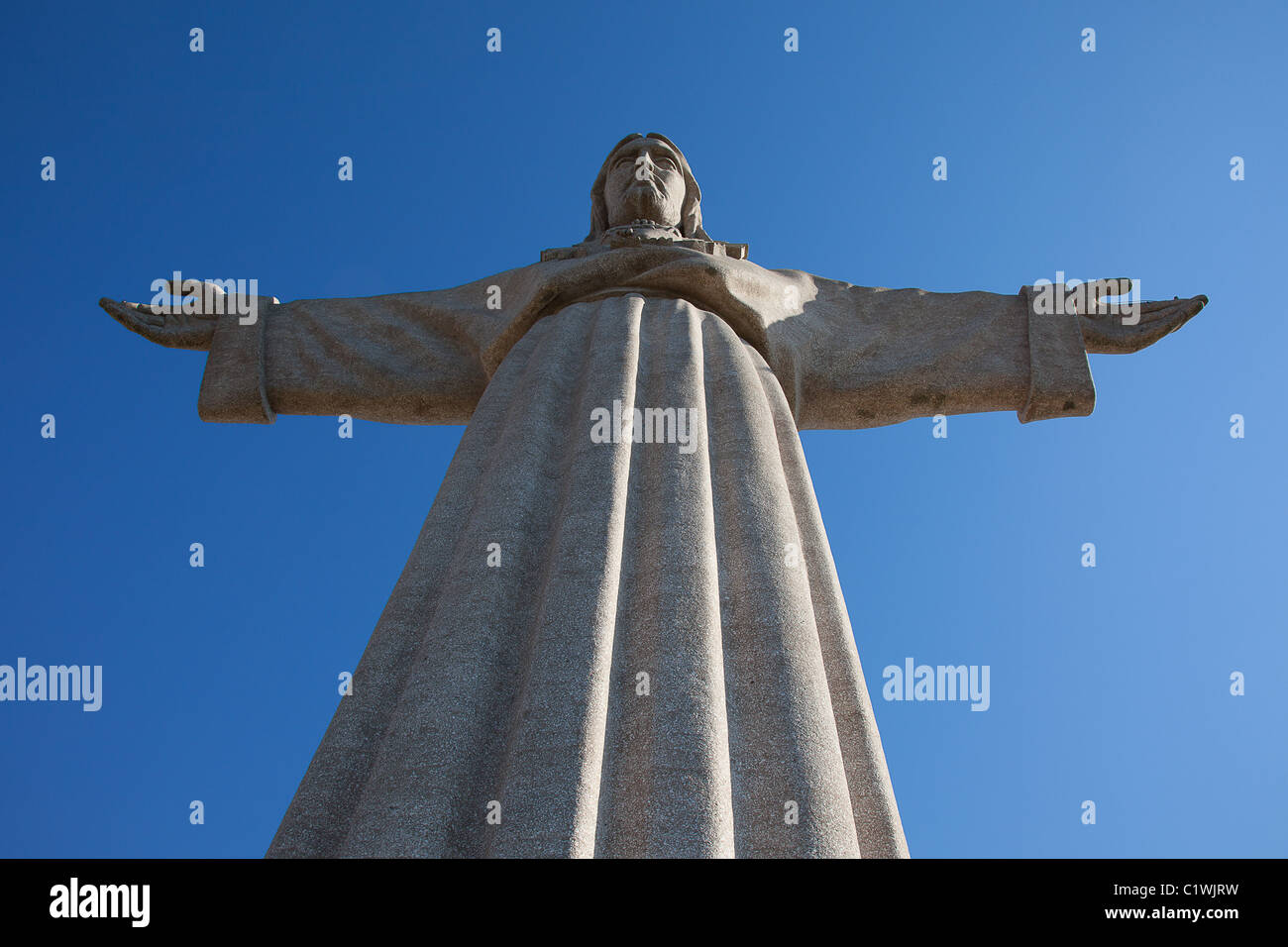 Jesus Christus-Denkmal "Cristo Rei" in Lissabon, Portugal Stockfoto