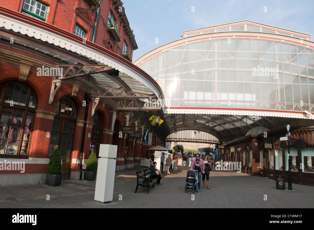 Windsor Royal Shopping Centre, Berkshire. England. Stockfoto