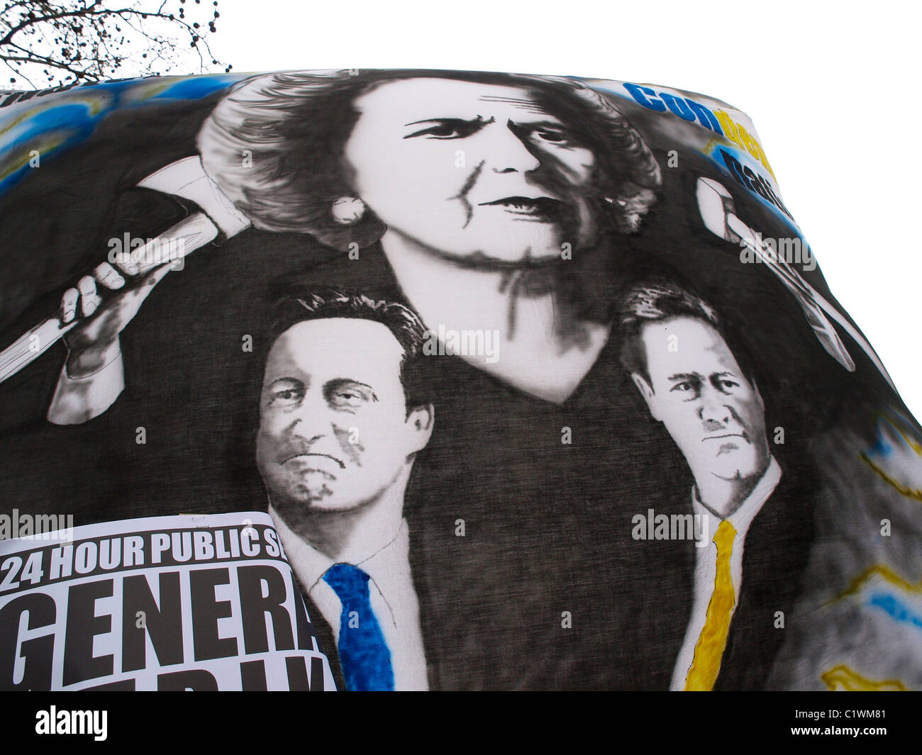 26 März 2011 nationale TUC-Demonstration gegen die Kürzungen. London Stockfoto