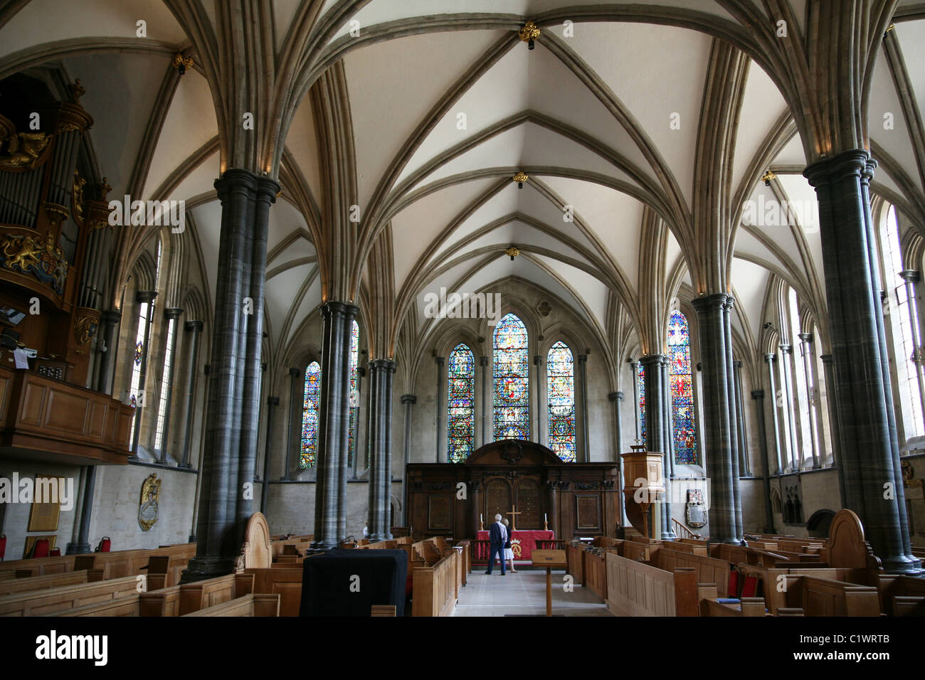 Temple Church, London Stockfoto