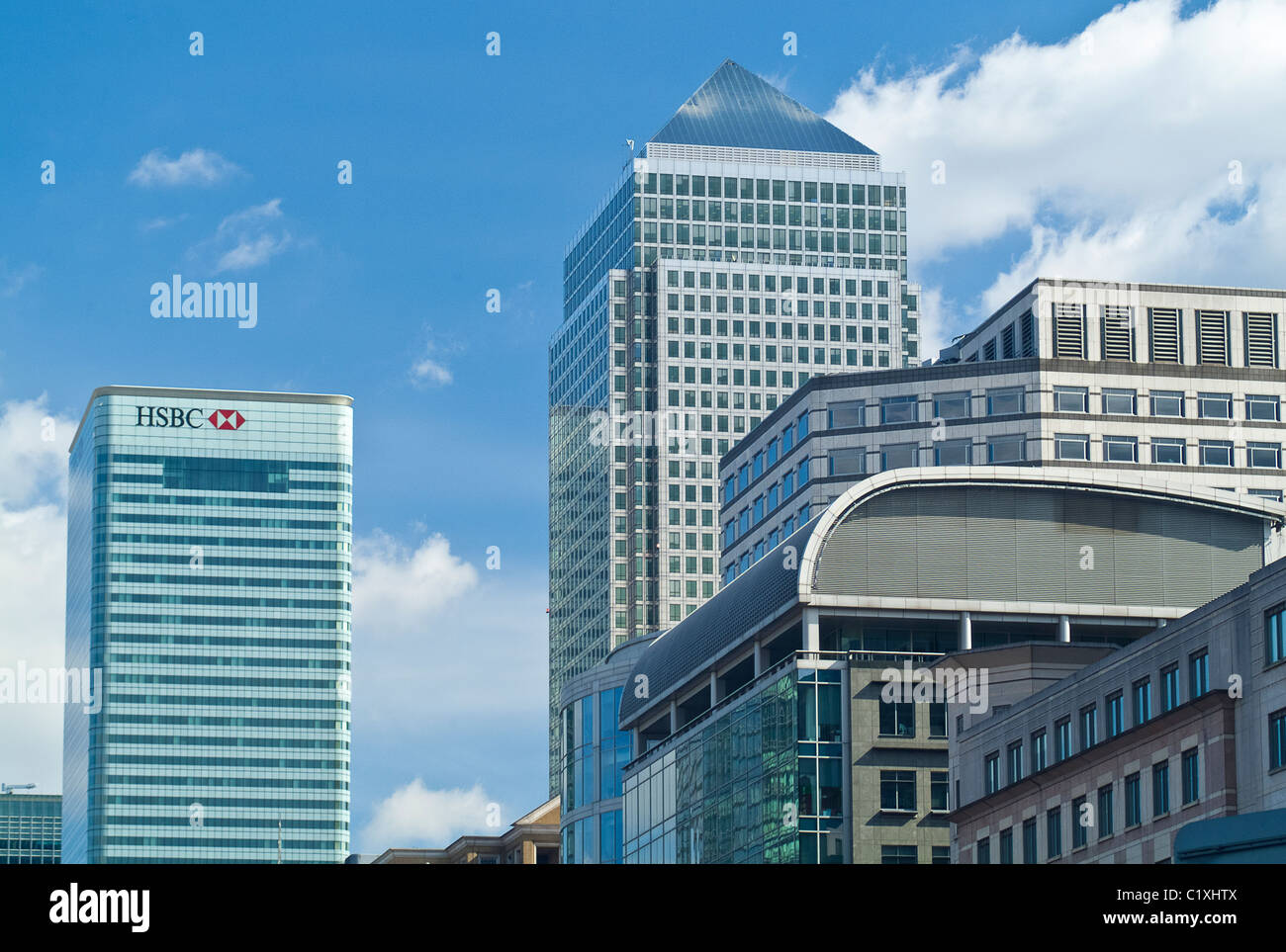 Docklands, London, Londyn, Canary Wharf, London, UK Stockfoto