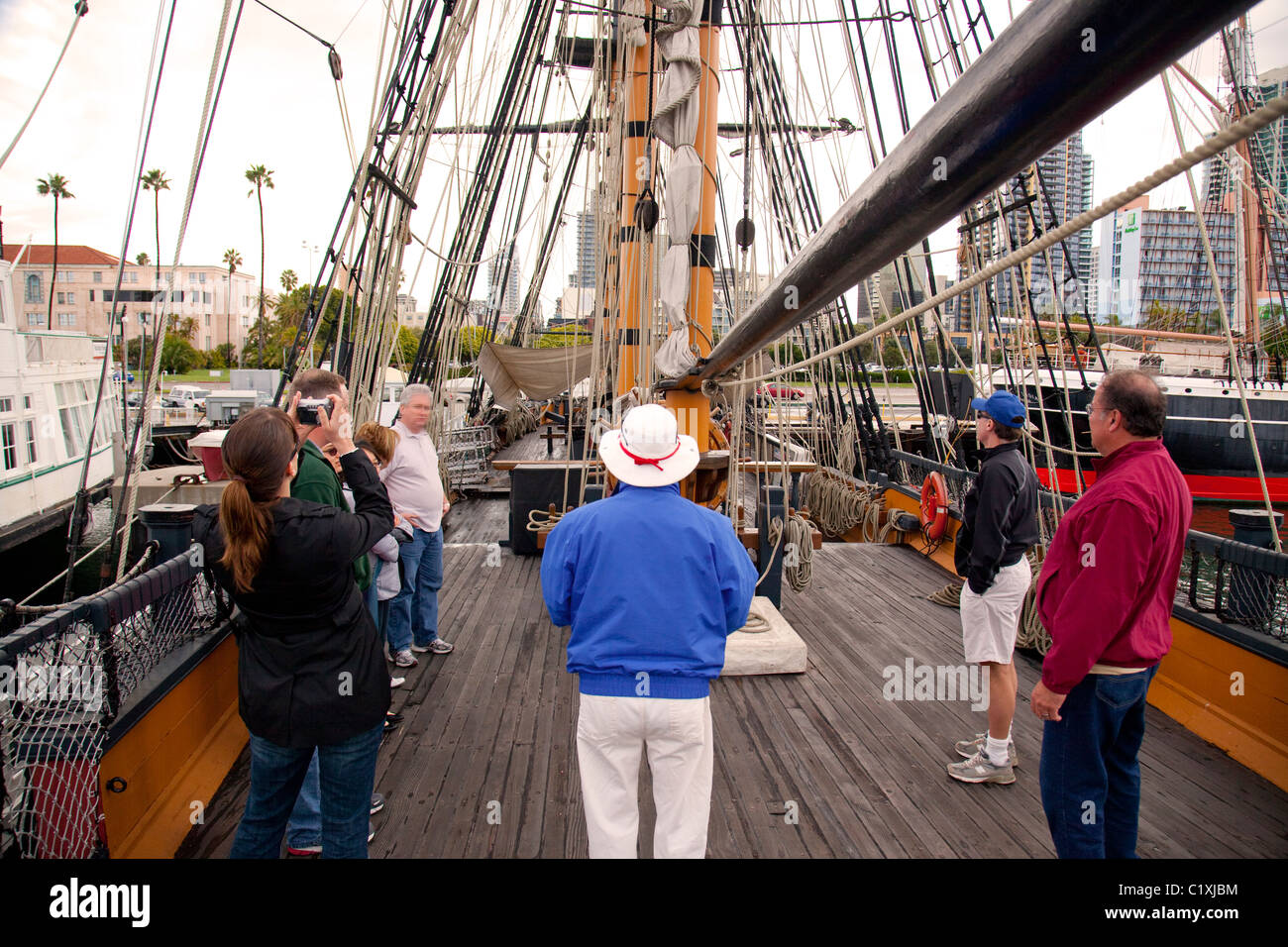 Maritime Museum San Diego Kalifornien Stockfoto