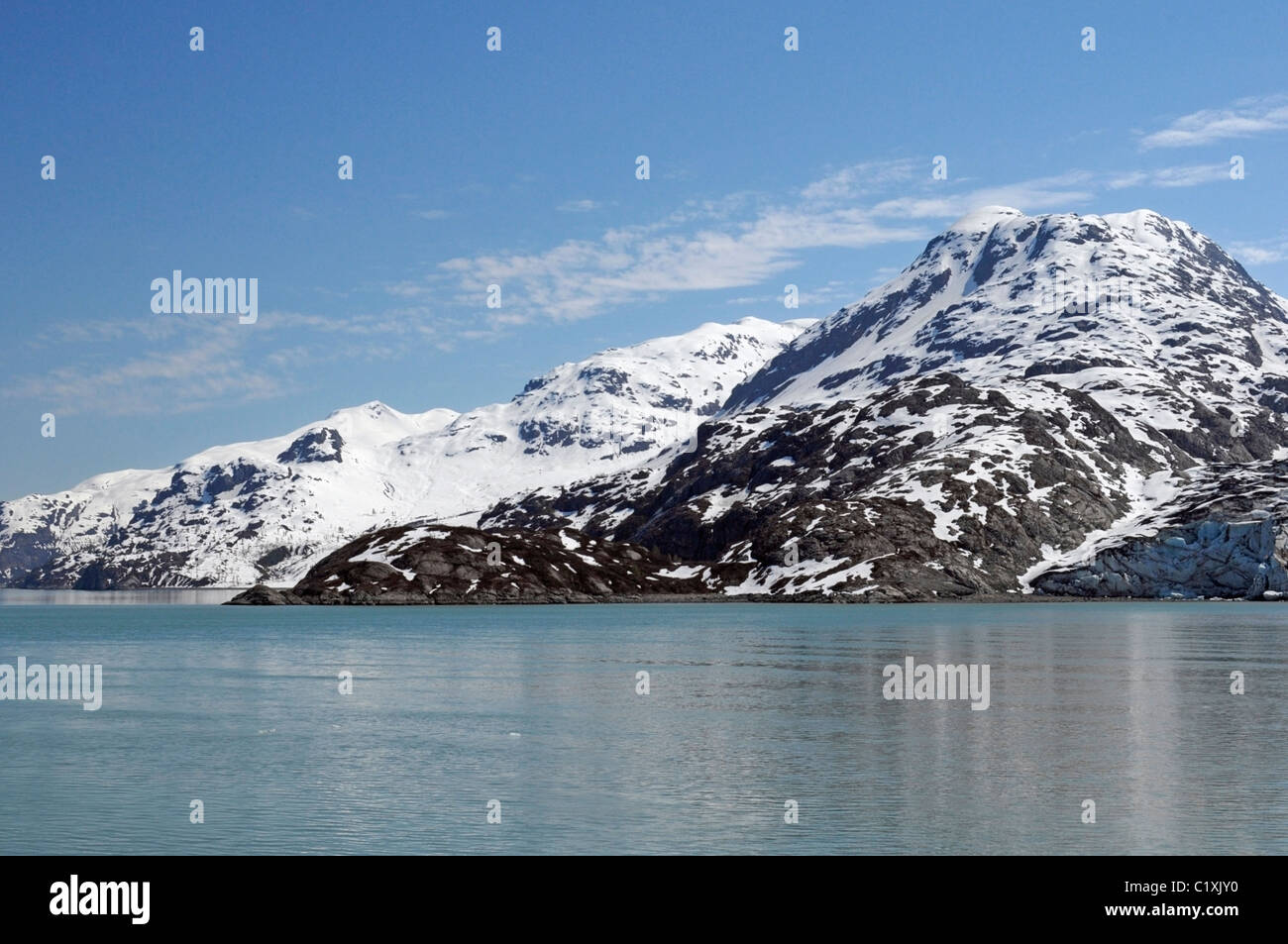Glacier Bay in Alaska Stockfoto