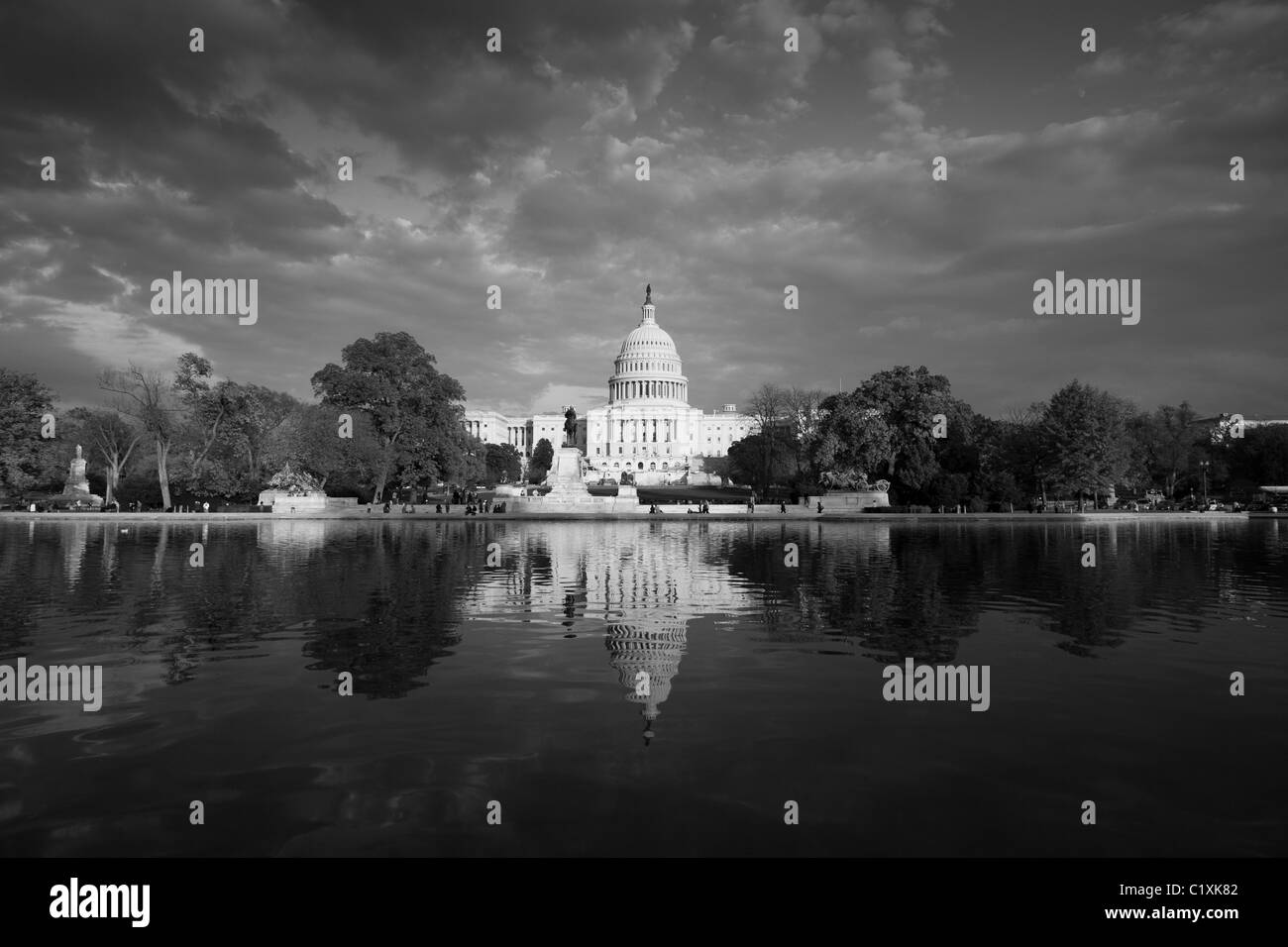 Kapitol, Washington, DC Stockfoto