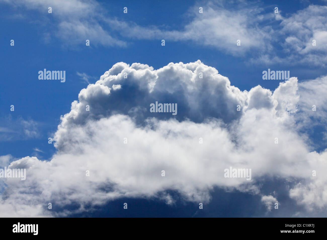 Cumulus-Wolke Stockfoto