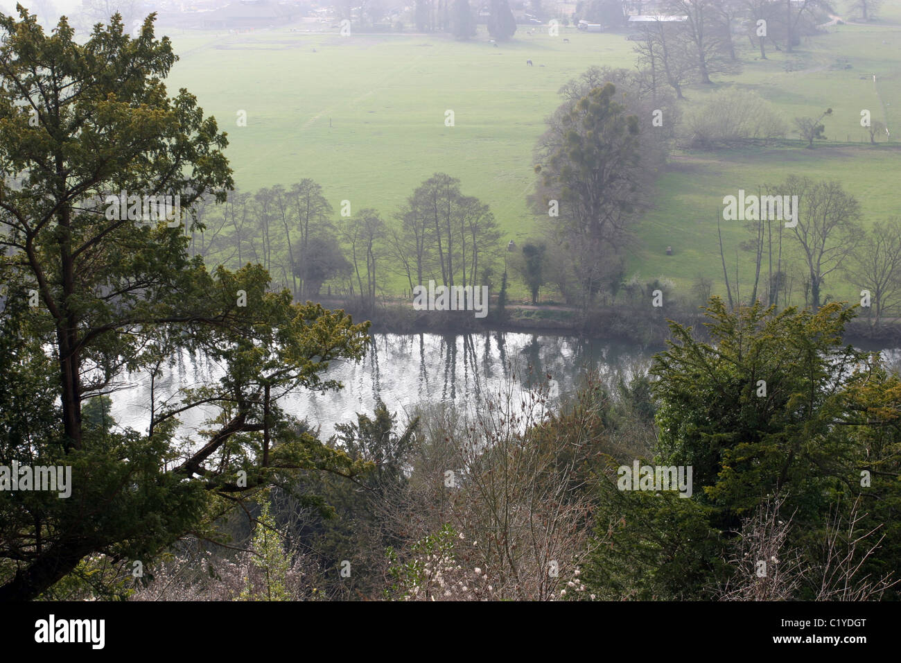 Der Fluss Themse, Taplow, Berkshire Stockfoto