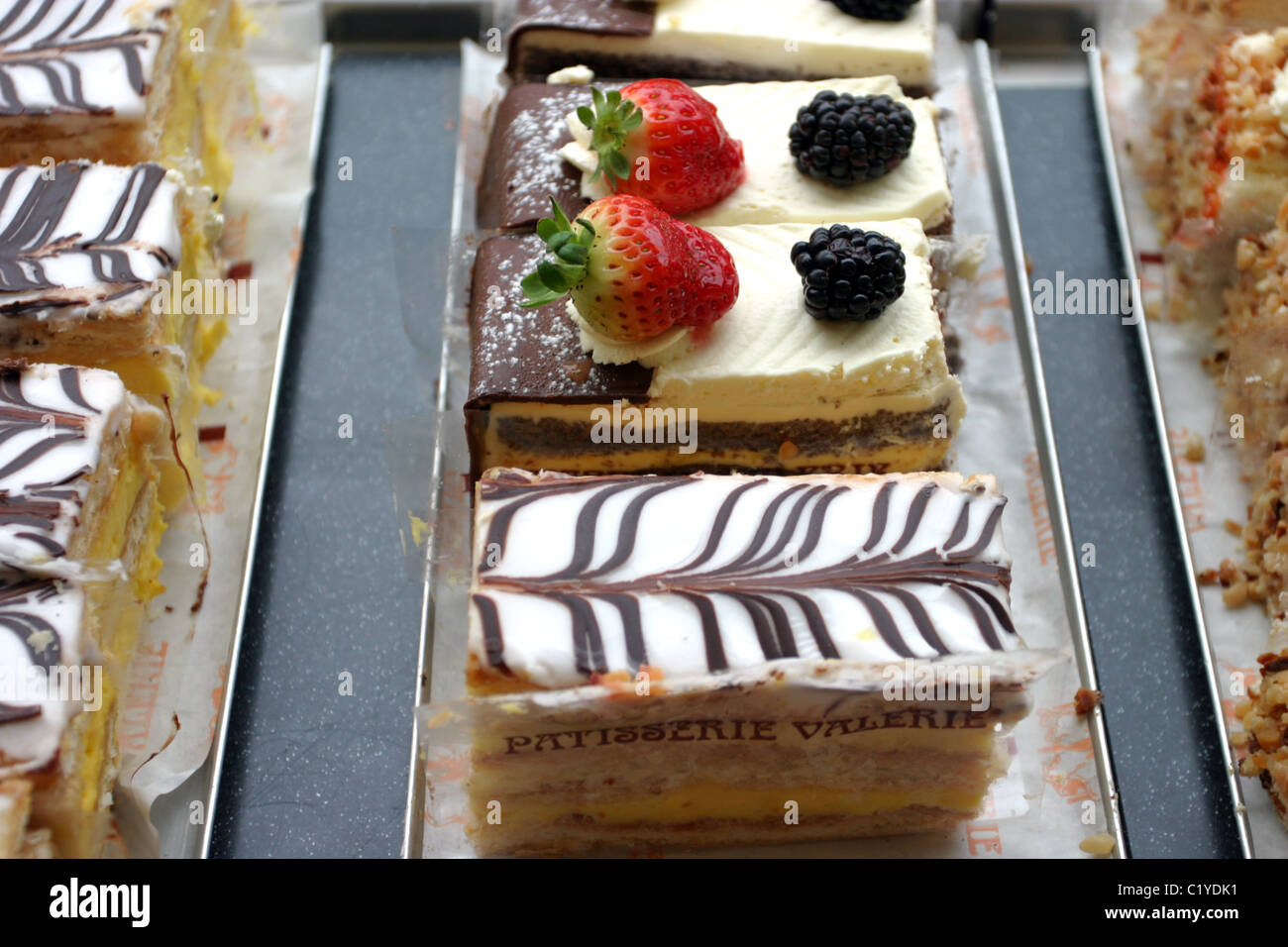 Patisserie Valerie Stockfoto