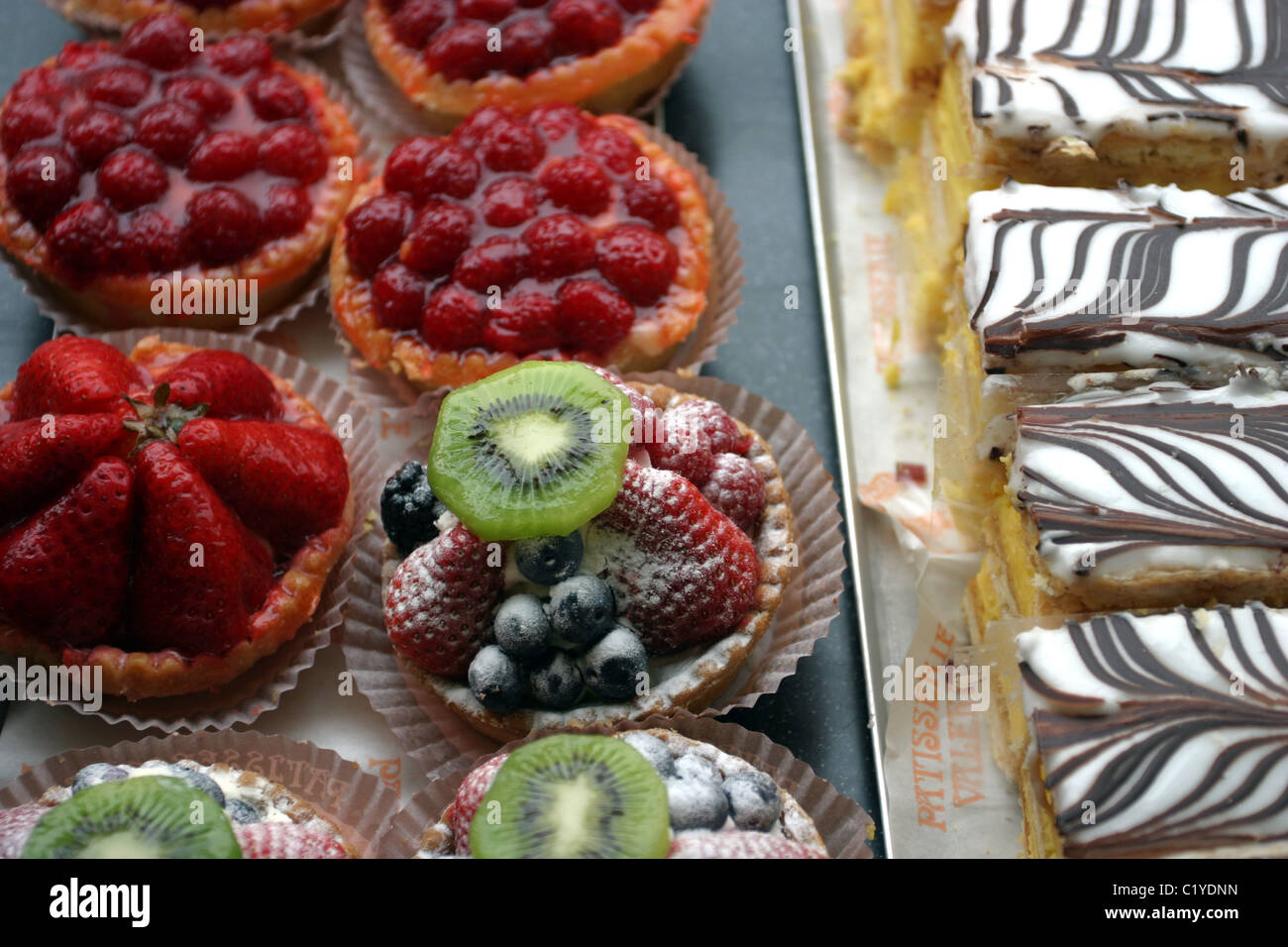 Patisserie Valerie Stockfoto