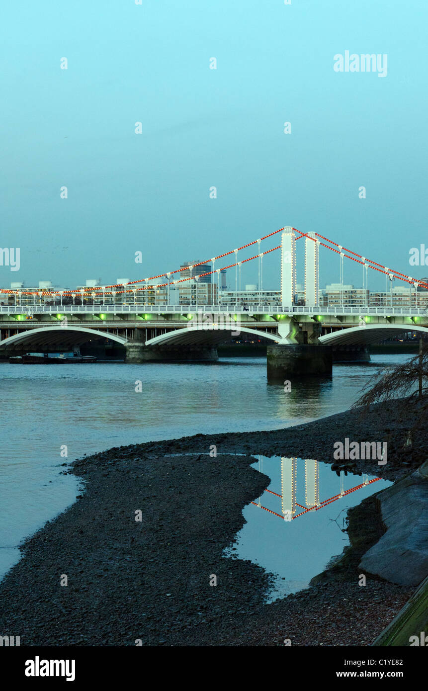Chelsea Bridge, London, England, Großbritannien, UK Stockfoto