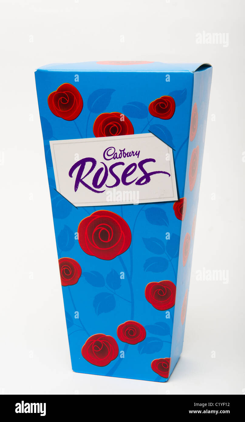 "Rosen Schokolade" Stockfoto