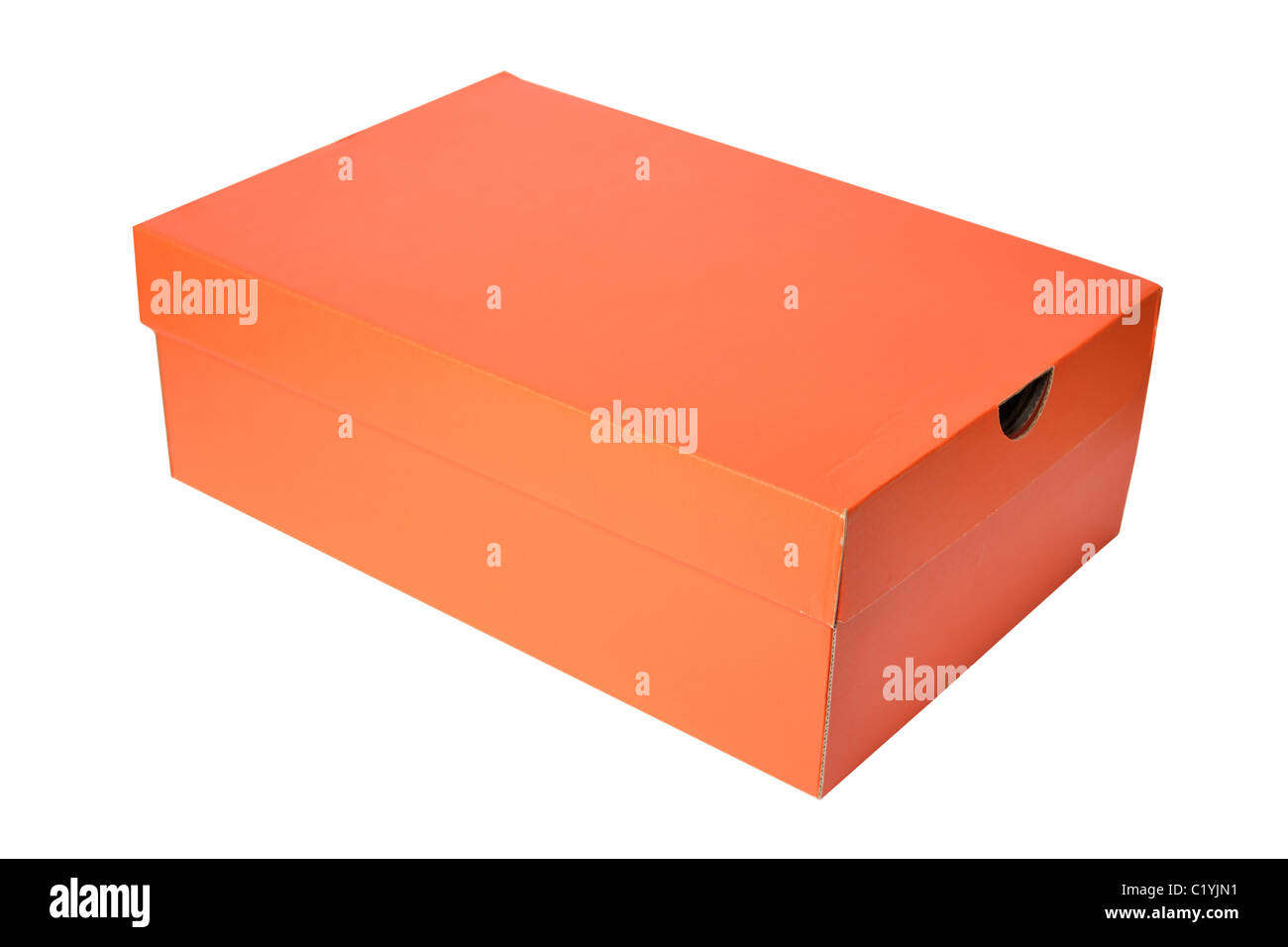 Orange box Stockfoto