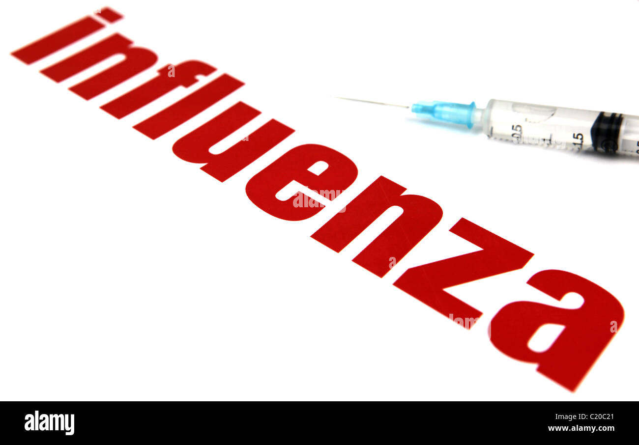 Influenza-Virus Stockfoto