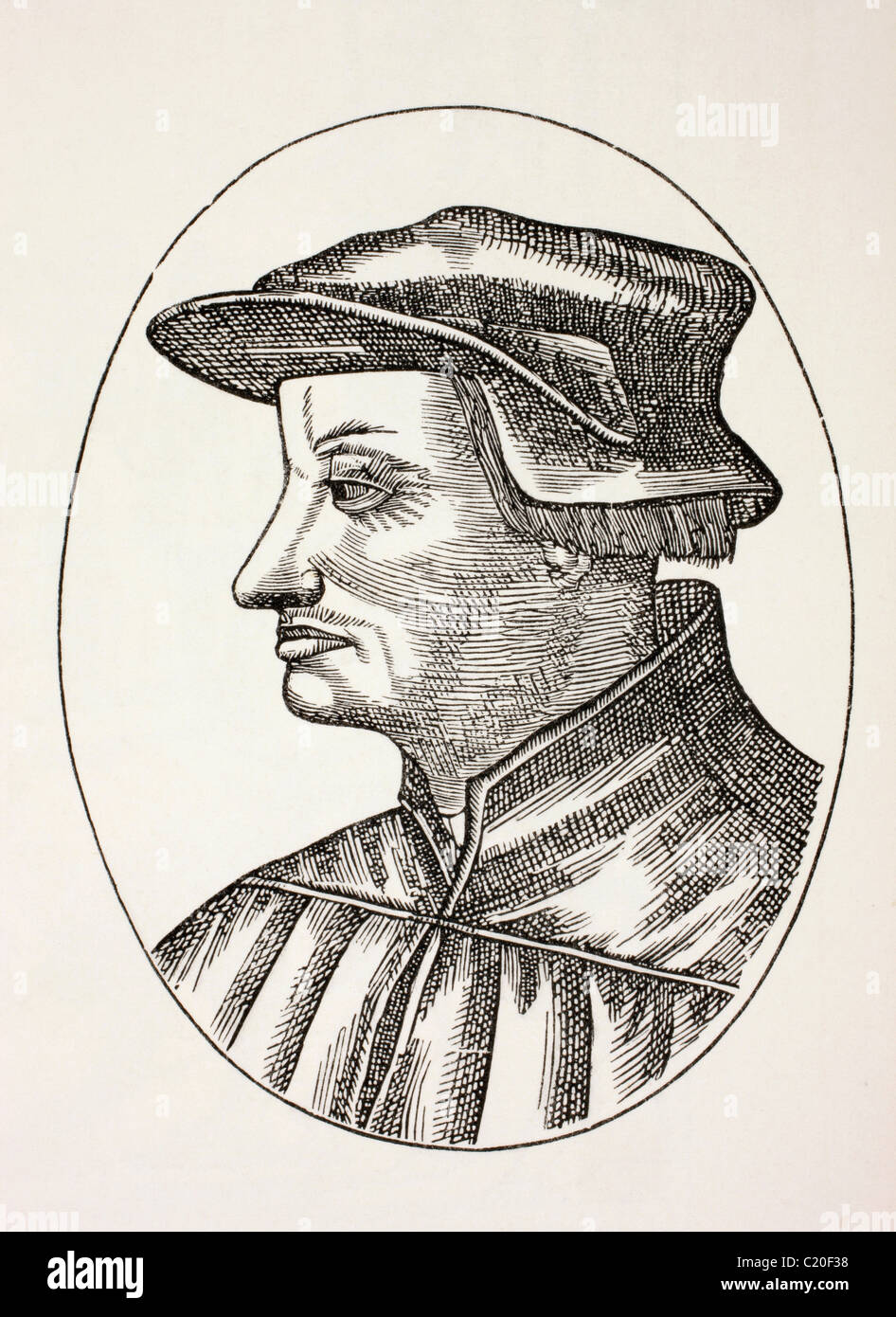 Huldrych oder Ulrich Zwingli, 1484-1531. Führer der Reformation in der Schweiz. Stockfoto