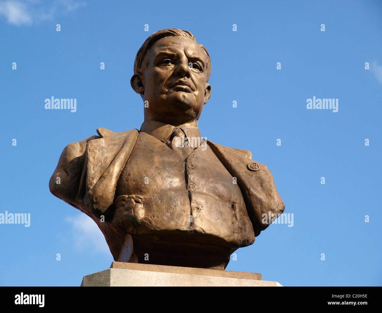 Statue von Ernest Bevin in der Tooley Street Southwark, Süd-London Stockfoto