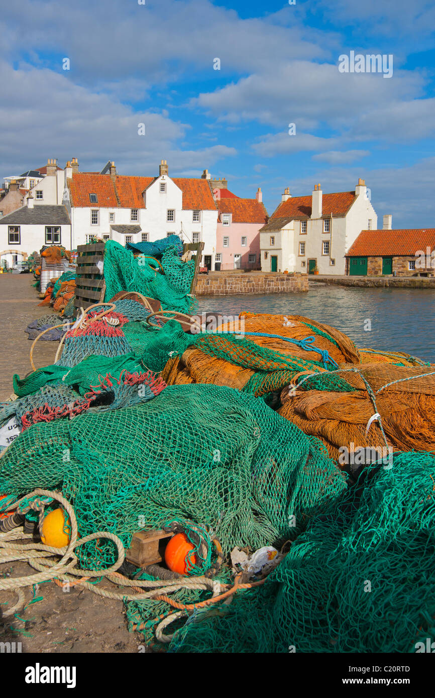 Hafen von Pittenweem, East Neuk Fife, Schottland Stockfoto