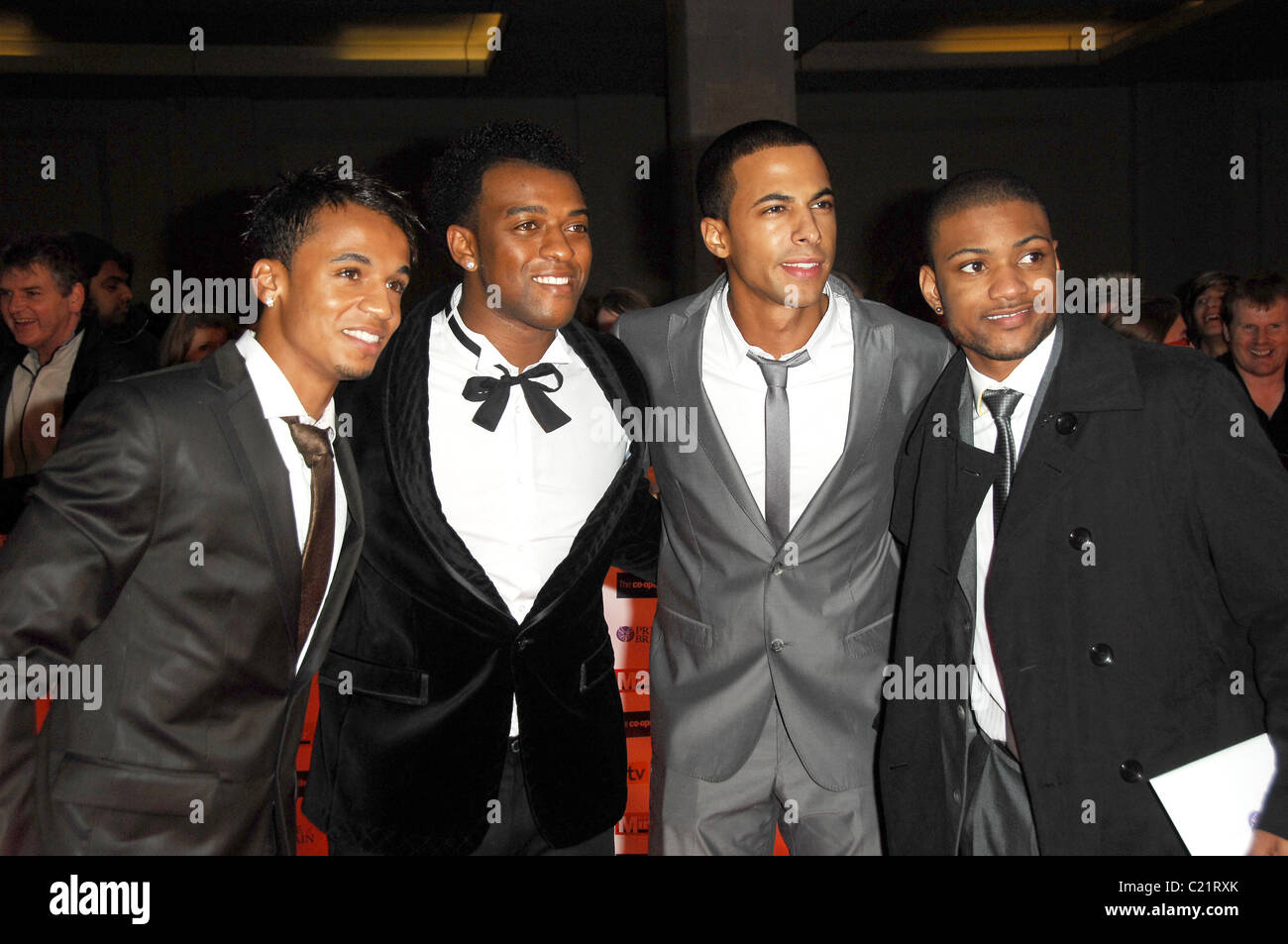 JLS Pride of Britain Awards statt im Grosvenor House - Ankünfte London, England - 05.10.09 Stockfoto