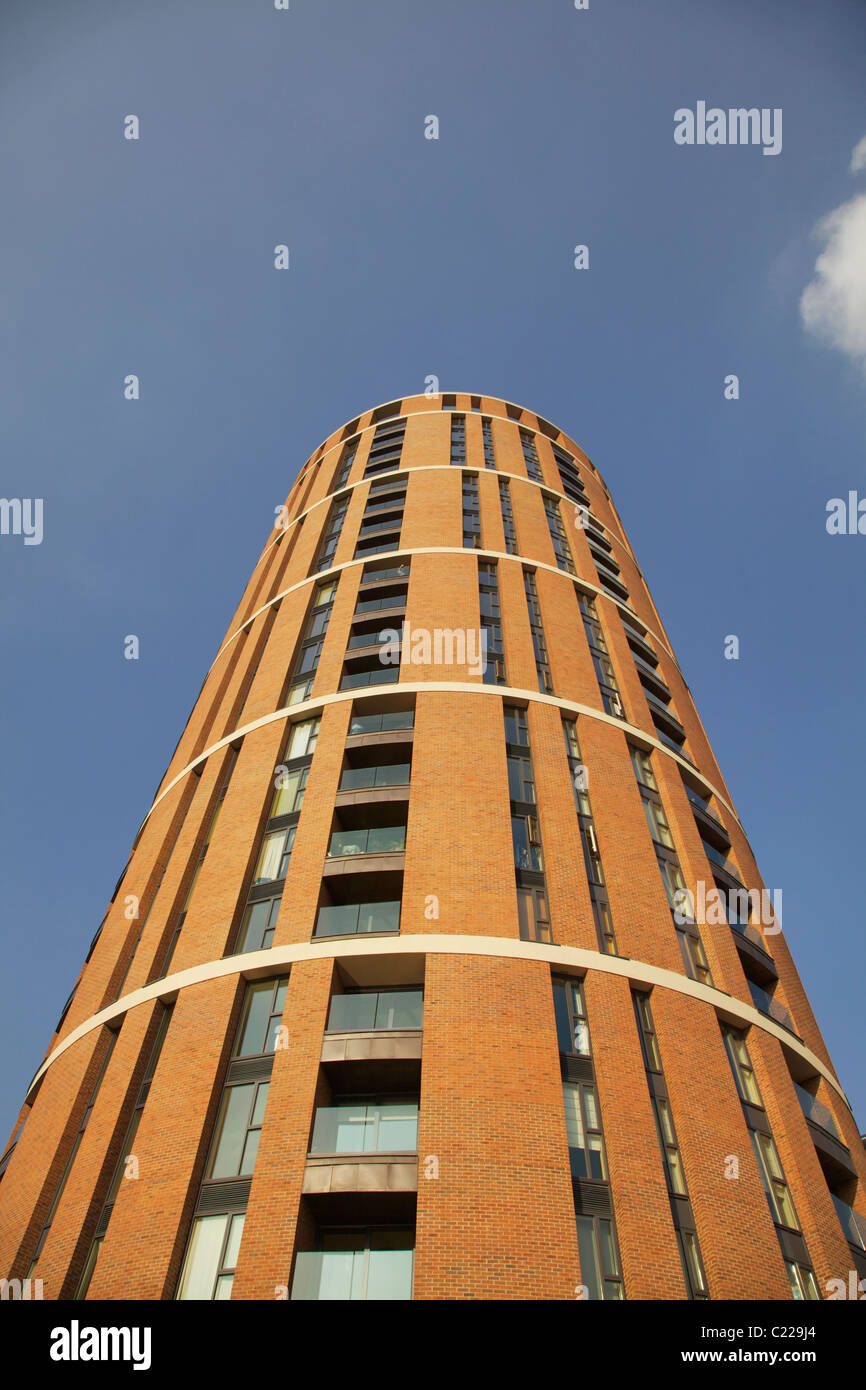 Candlehouse Ferienwohnungen Kornkammer Wharf Leeds Stockfoto