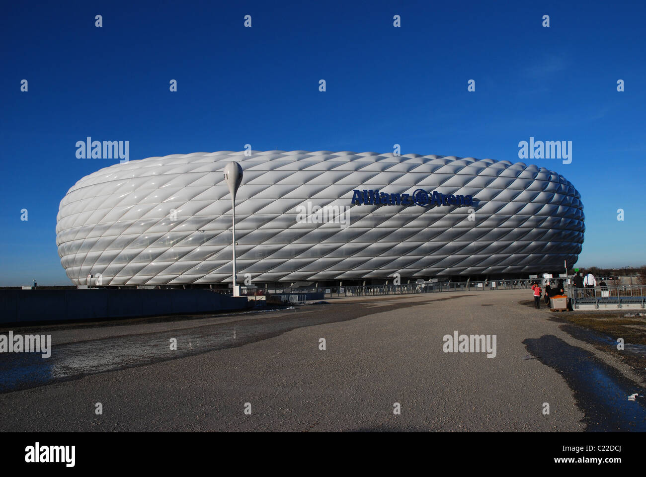 Allianz Arena München Stockfoto