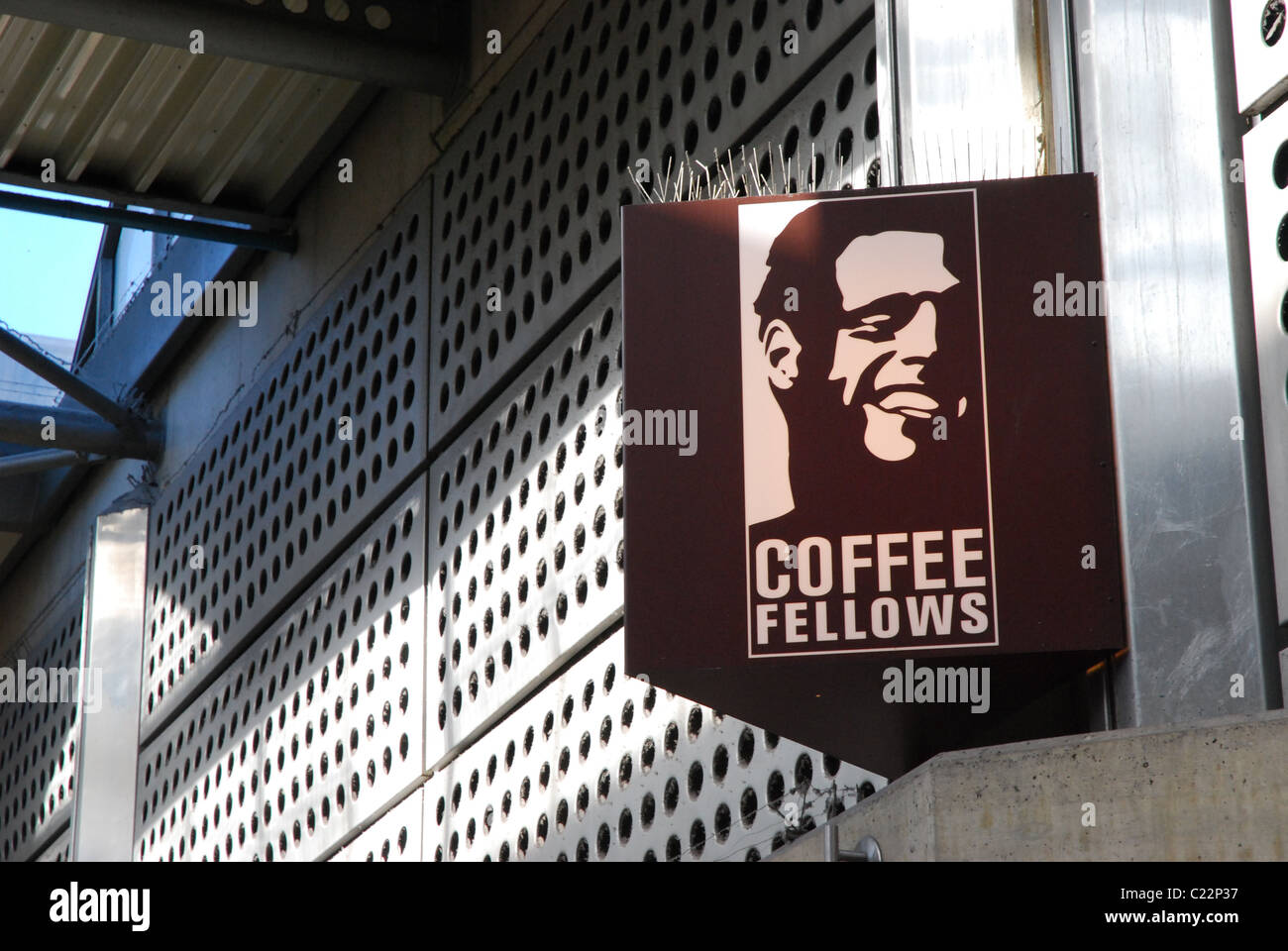 Coffee Fellows In Munchen Stockfotografie Alamy