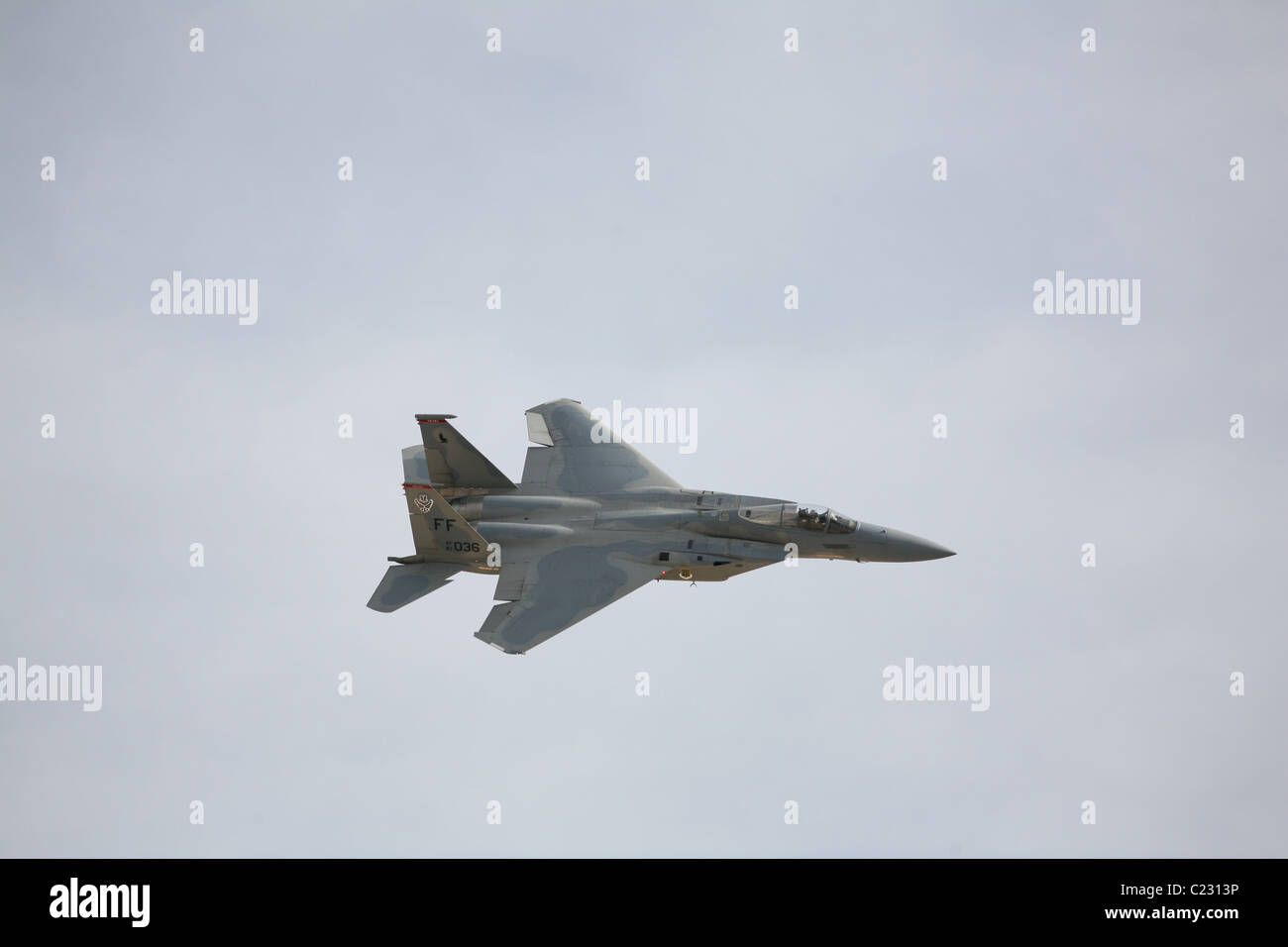 F15 auf der Nellis Air Show 2006 in North Las Vegas, Clark County, Nevada, USA. Stockfoto